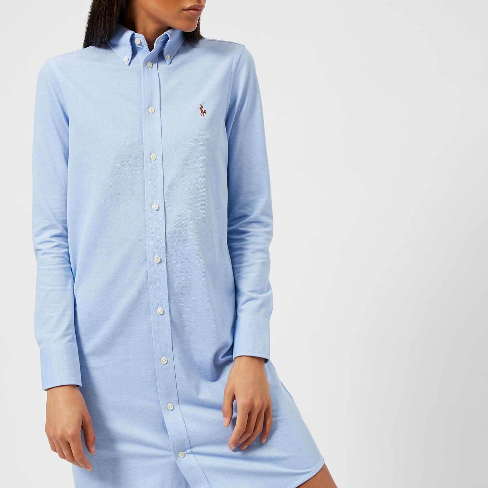 Triathlete Elusive Agree with Polo Ralph Lauren Oxford Shirt Dress in Blue | Lyst