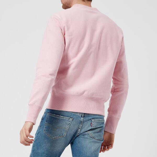 Champion Cotton Men's Crew Neck Sweatshirt in Pink for Men - Lyst