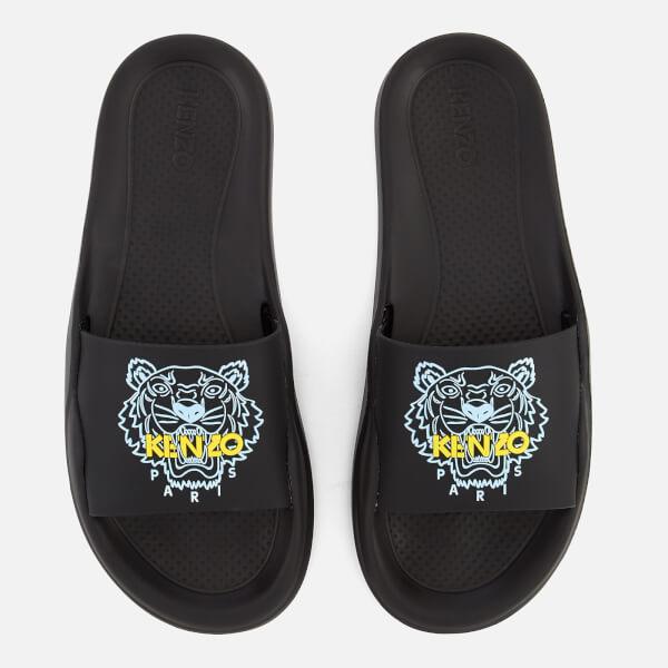 KENZO Women's Tiger Logo Slide Sandals 