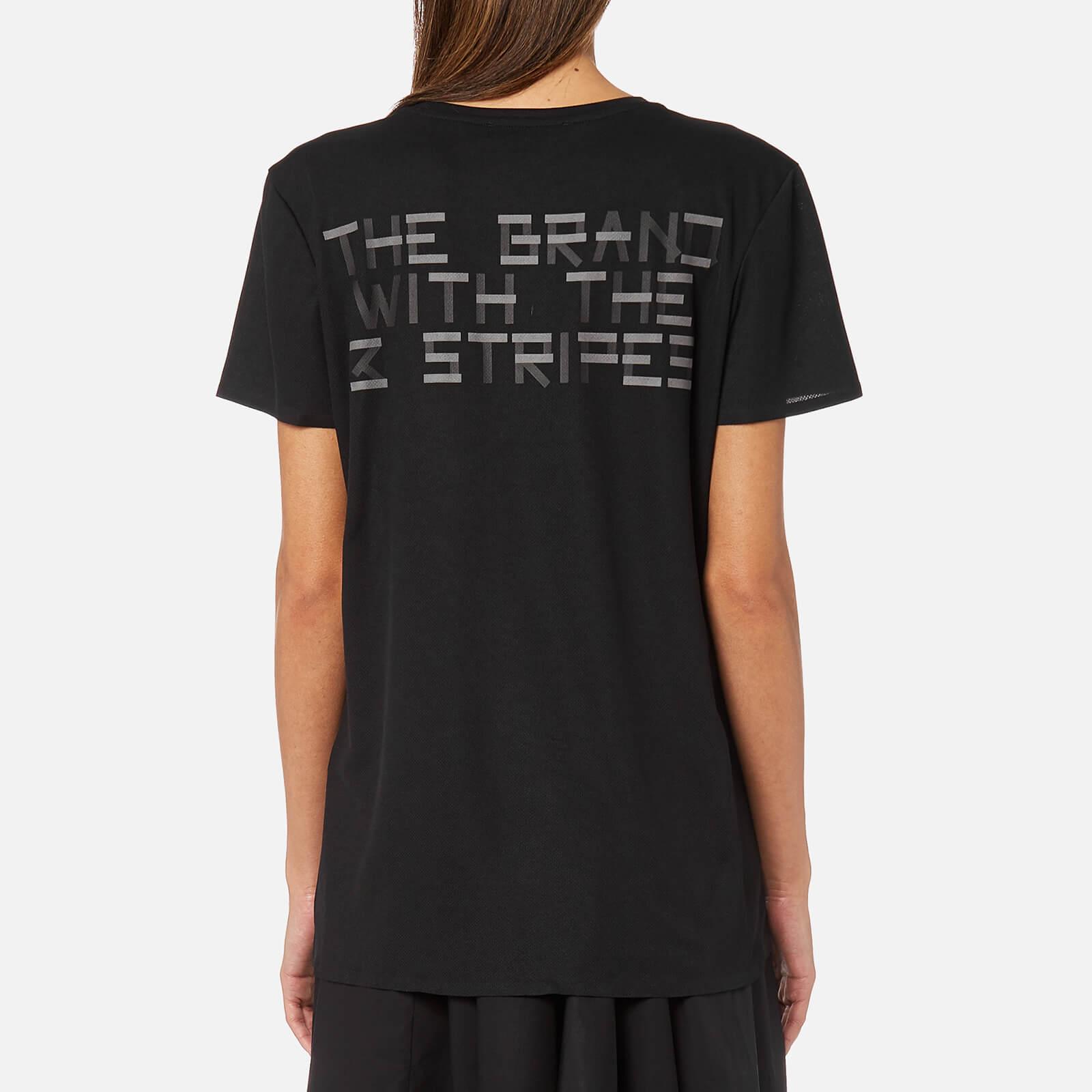 Y-3 Synthetic Short Sleeve T-shirt in Black - Lyst