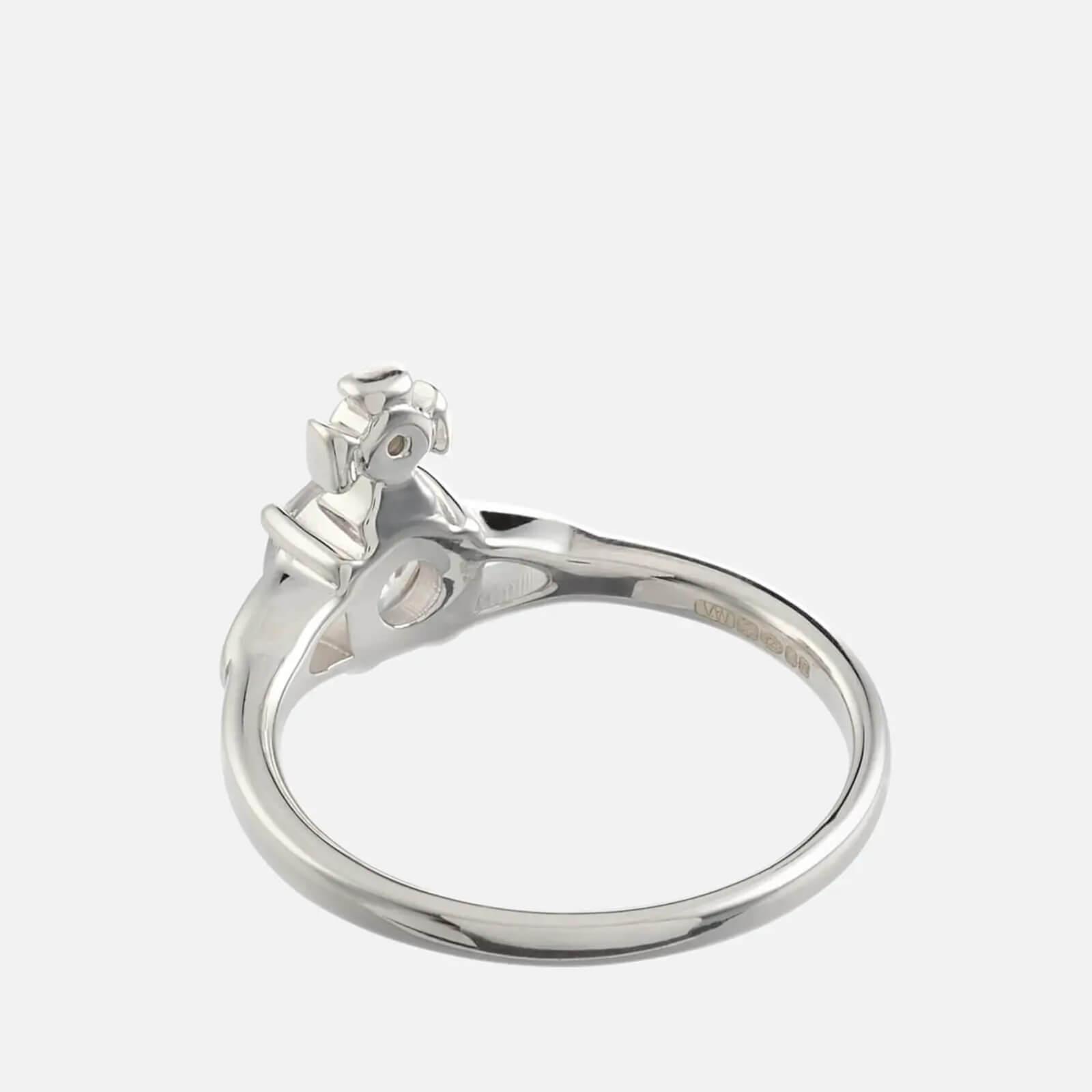 Vivienne Westwood Reina Petite Ring in Metallic | Lyst