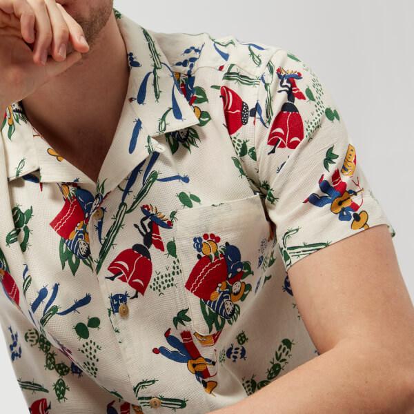 Mexican Print Malick Short Sleeve Shirt 