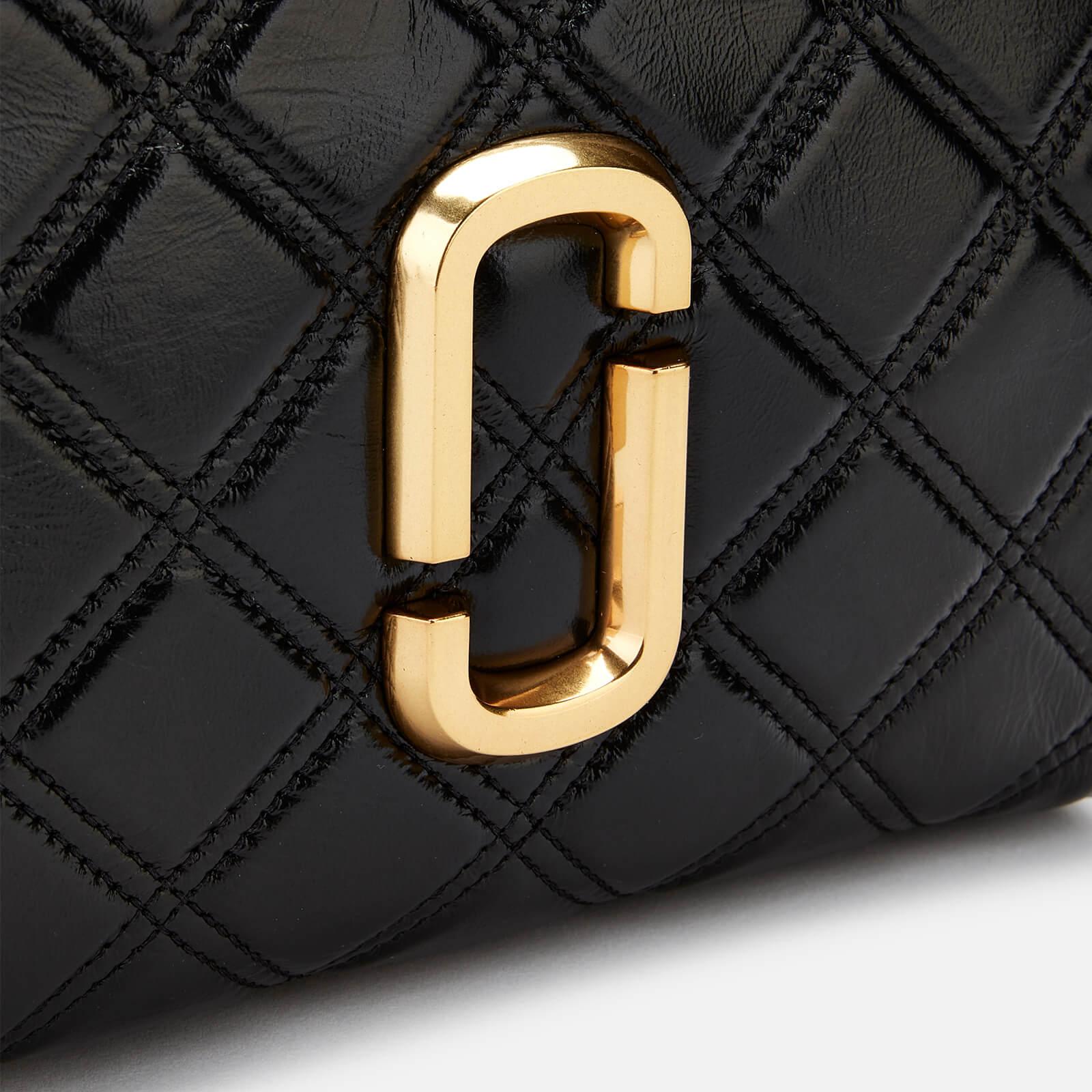 Marc Jacobs The Quilted Softshot 21 Bag in Black | Lyst
