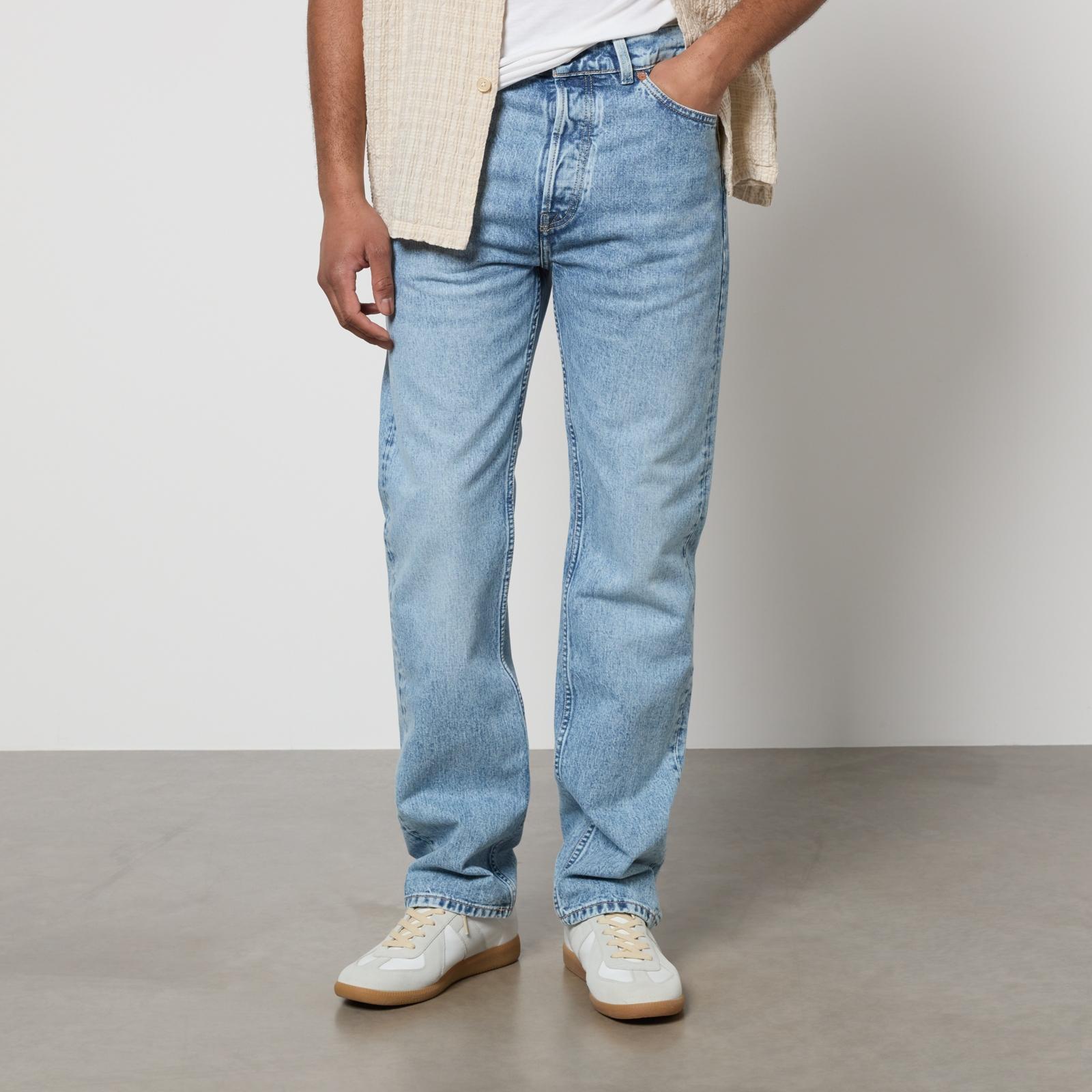 Our Legacy First Cut Denim Straight-Leg Jeans in Blue for Our Legacy First Cut Denim Straight-Leg Jeans in Blue for