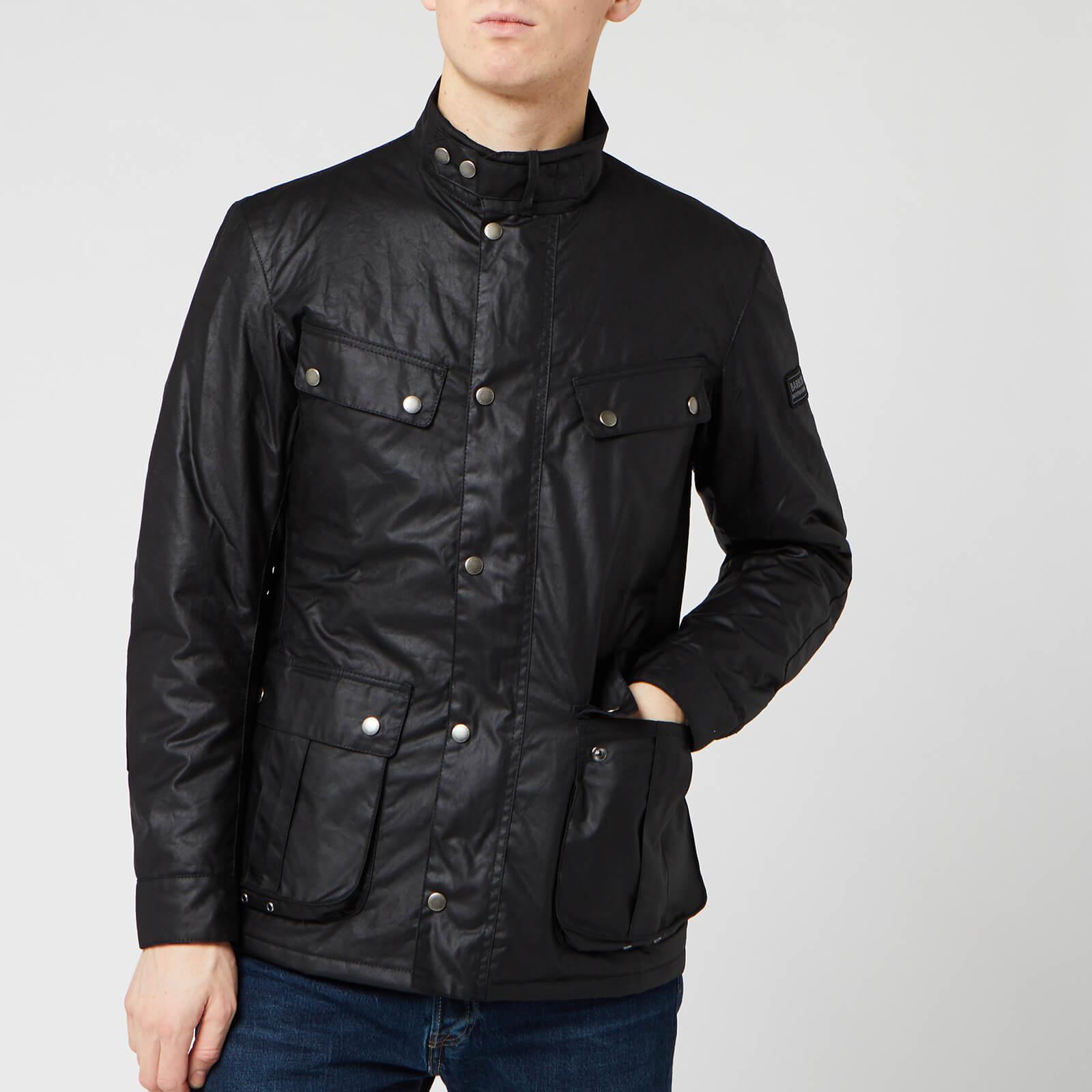 barbour black jacket
