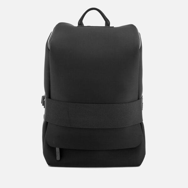 Y-3 Leather Y3 Qasa Small Backpack in Black for Men | Lyst