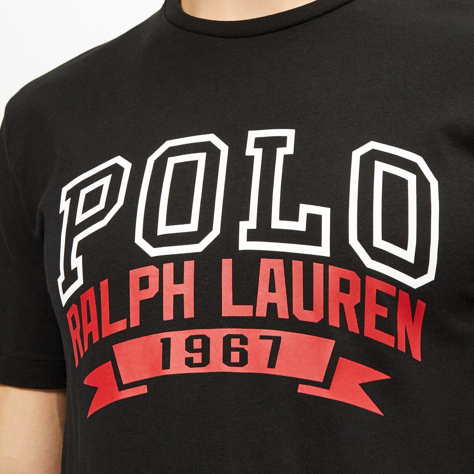 Polo Ralph Lauren Cotton Black 1967 Logo T-shirt for Men - Lyst