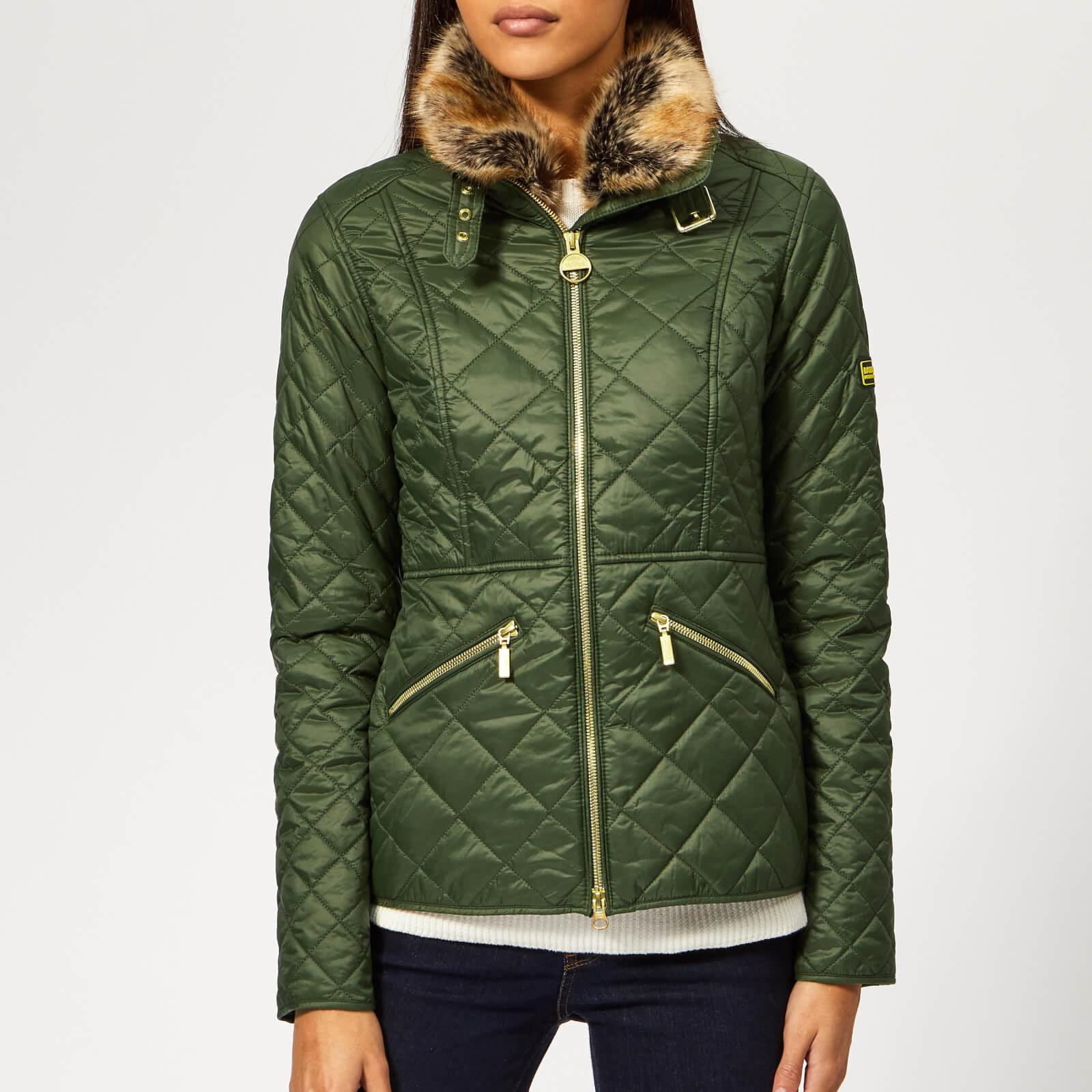 barbour corner quilted jacket