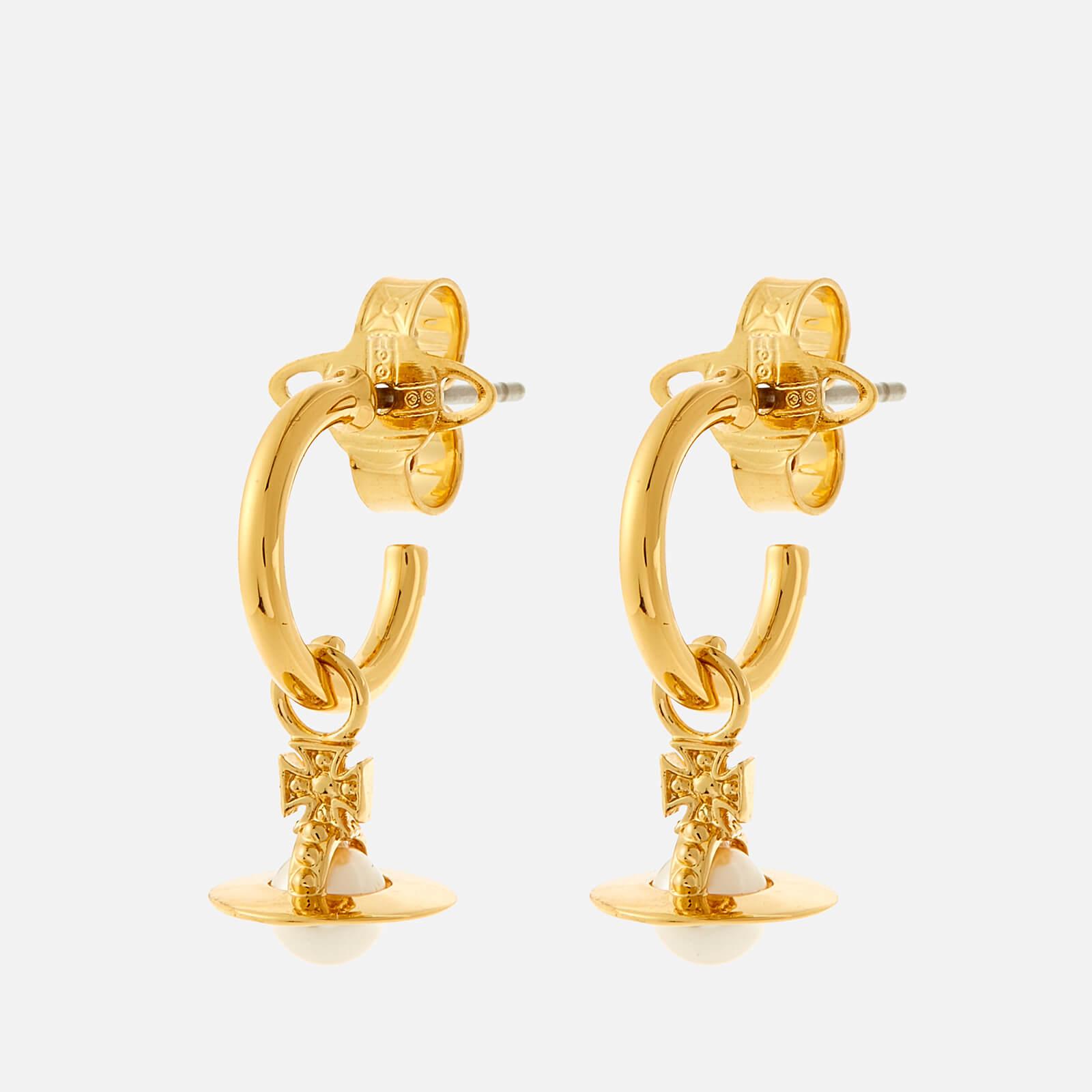 Vivienne Westwood Layla Gold-tone Swarovski Pearl Earrings in Metallic ...