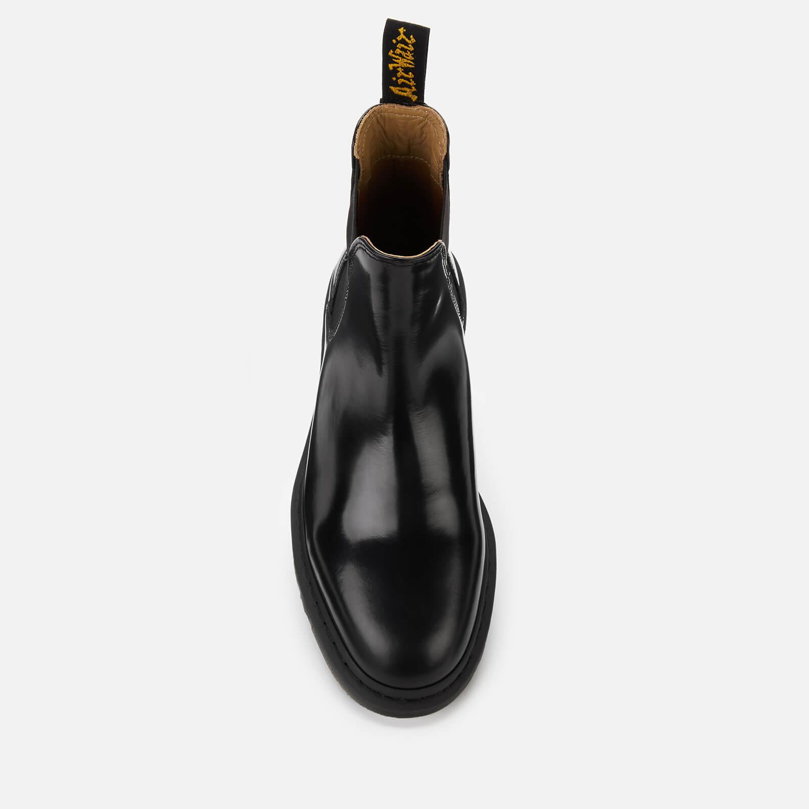 Dr. Martens Graeme Ii Polished Smooth Leather Chelsea Boots in Black for  Men | Lyst