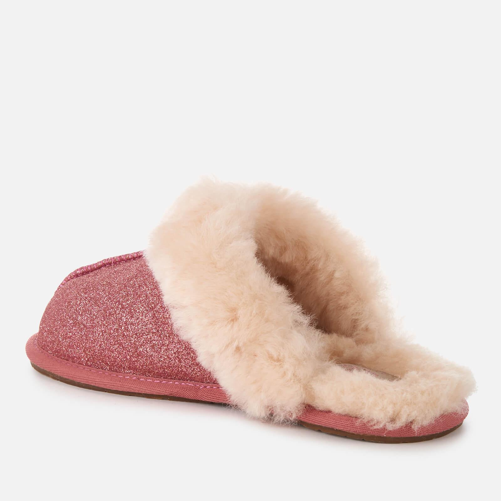 ugg scuffette sparkle pink