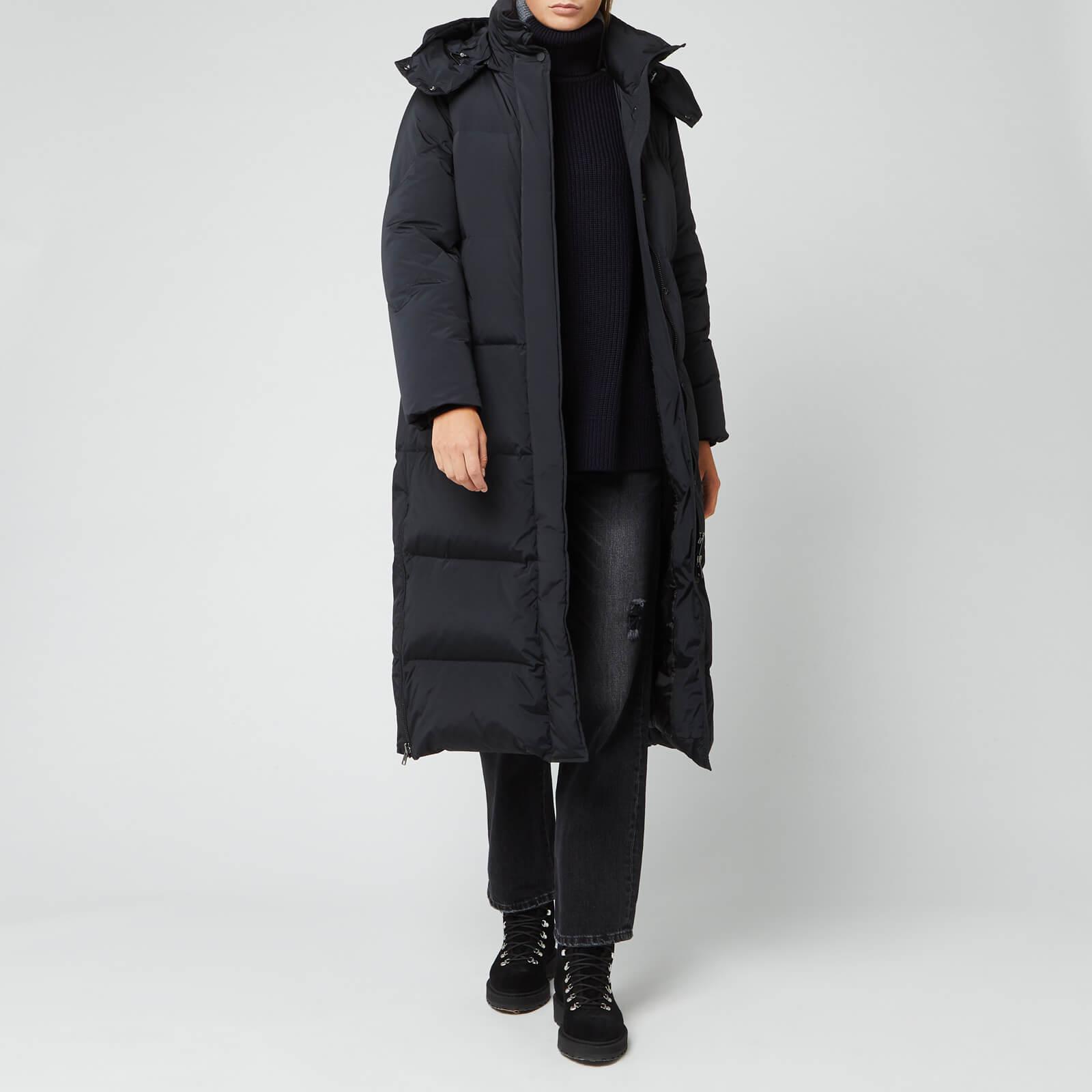 long parka black