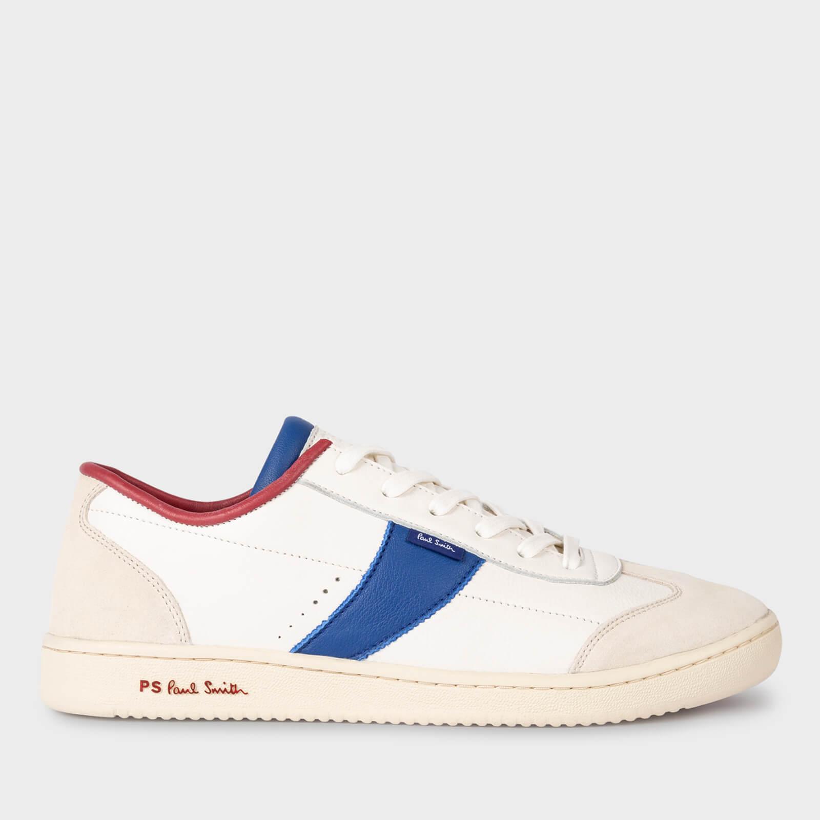 PS by Paul Smith Muller Leather Trainers in Blue for Men | Lyst