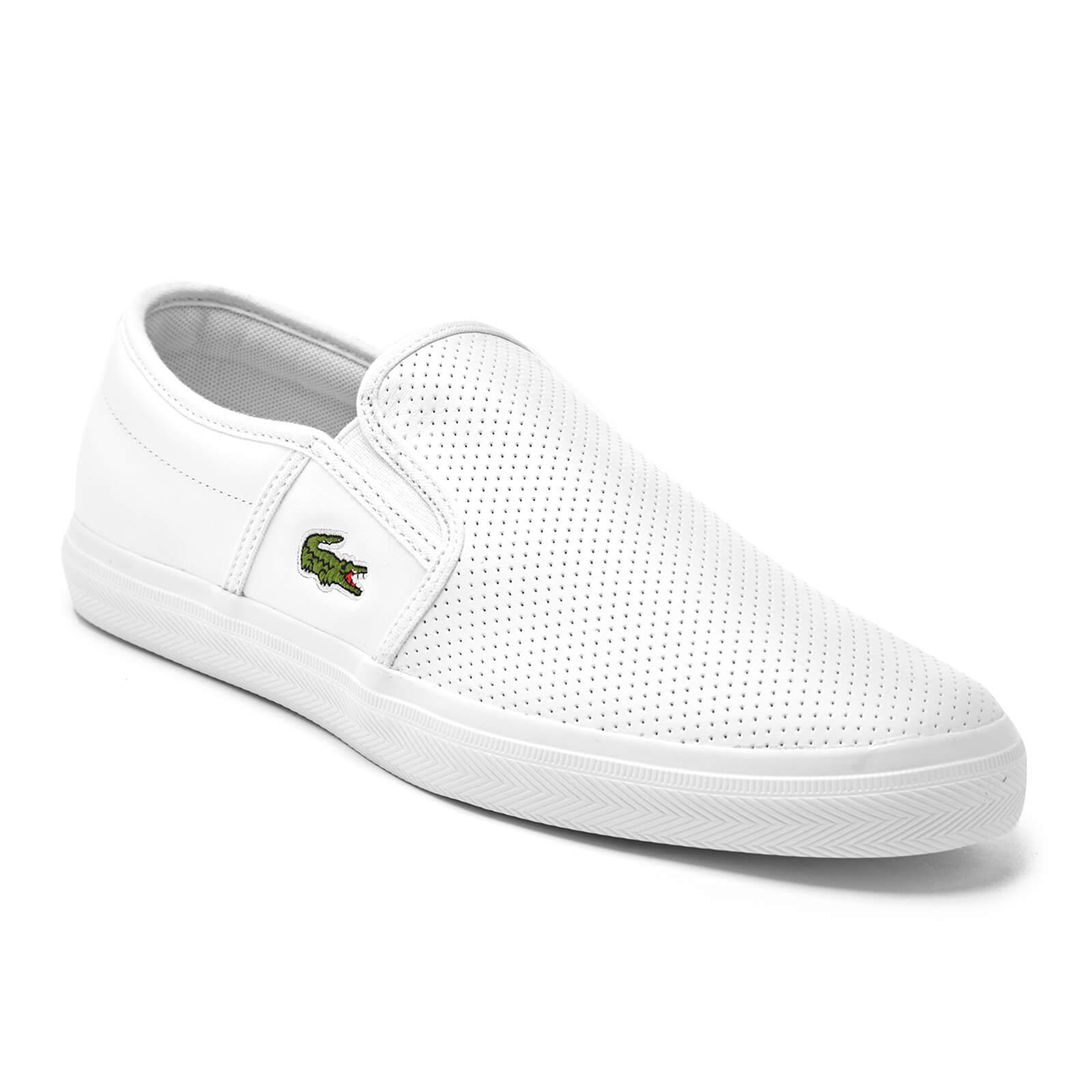 lacoste slip on