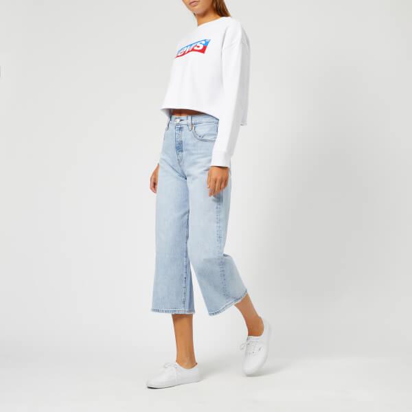 levis white jumper womens