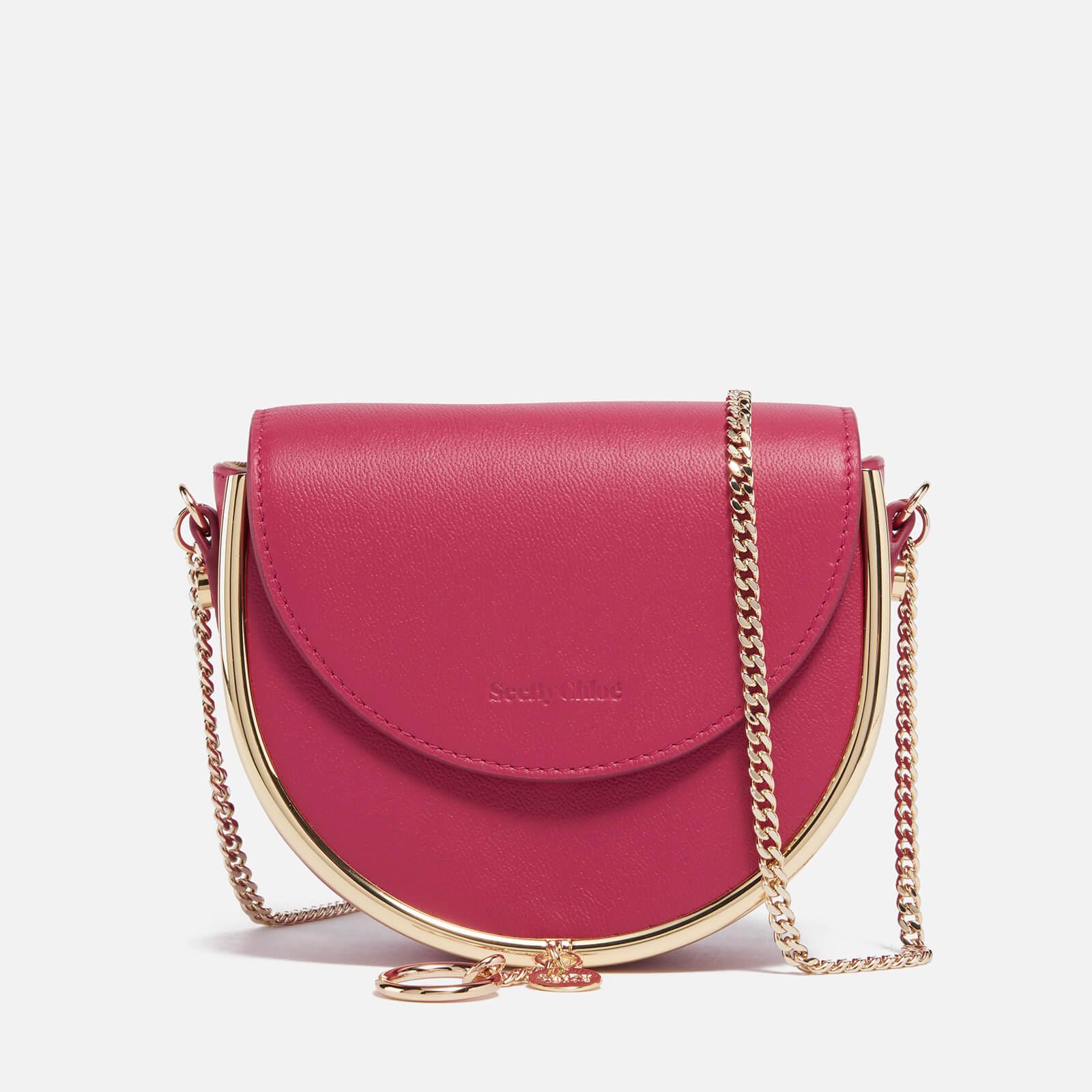 See By Chlo Leather Mara Evening Clutch in Pink Lyst