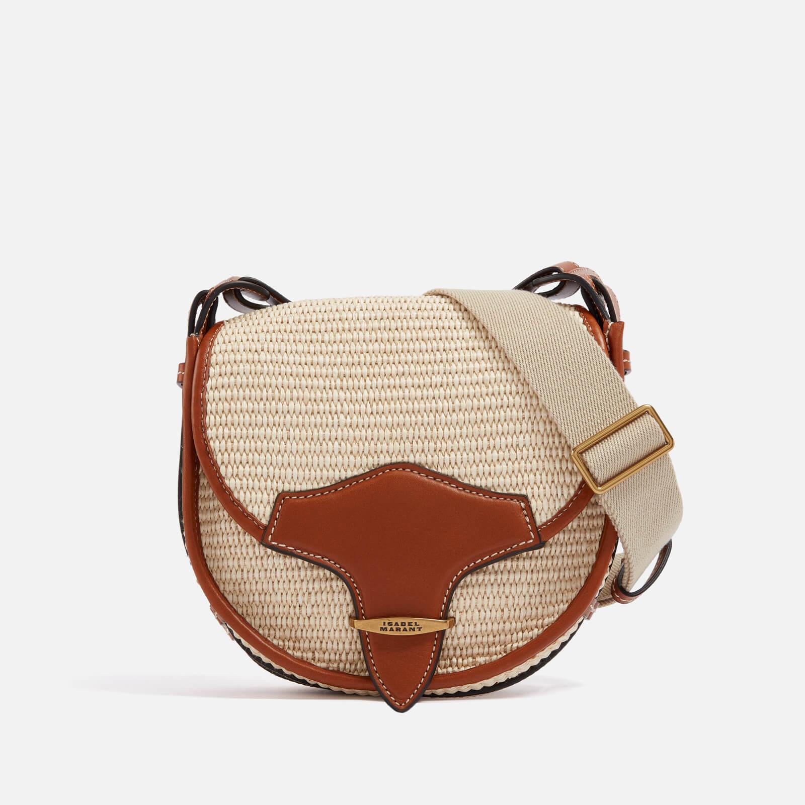 ISABEL MARANT Woven Raffia Shoulder Bag - Farfetch