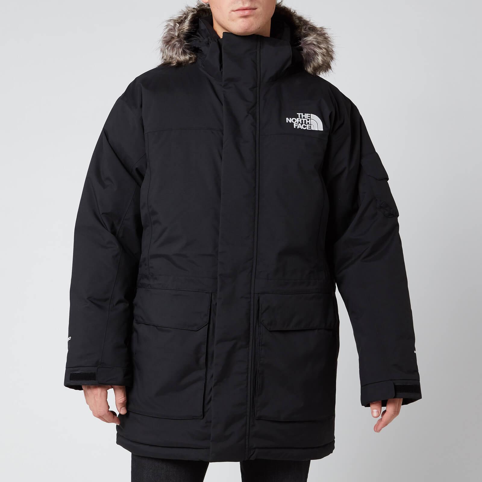 north face mcmurdo parka black