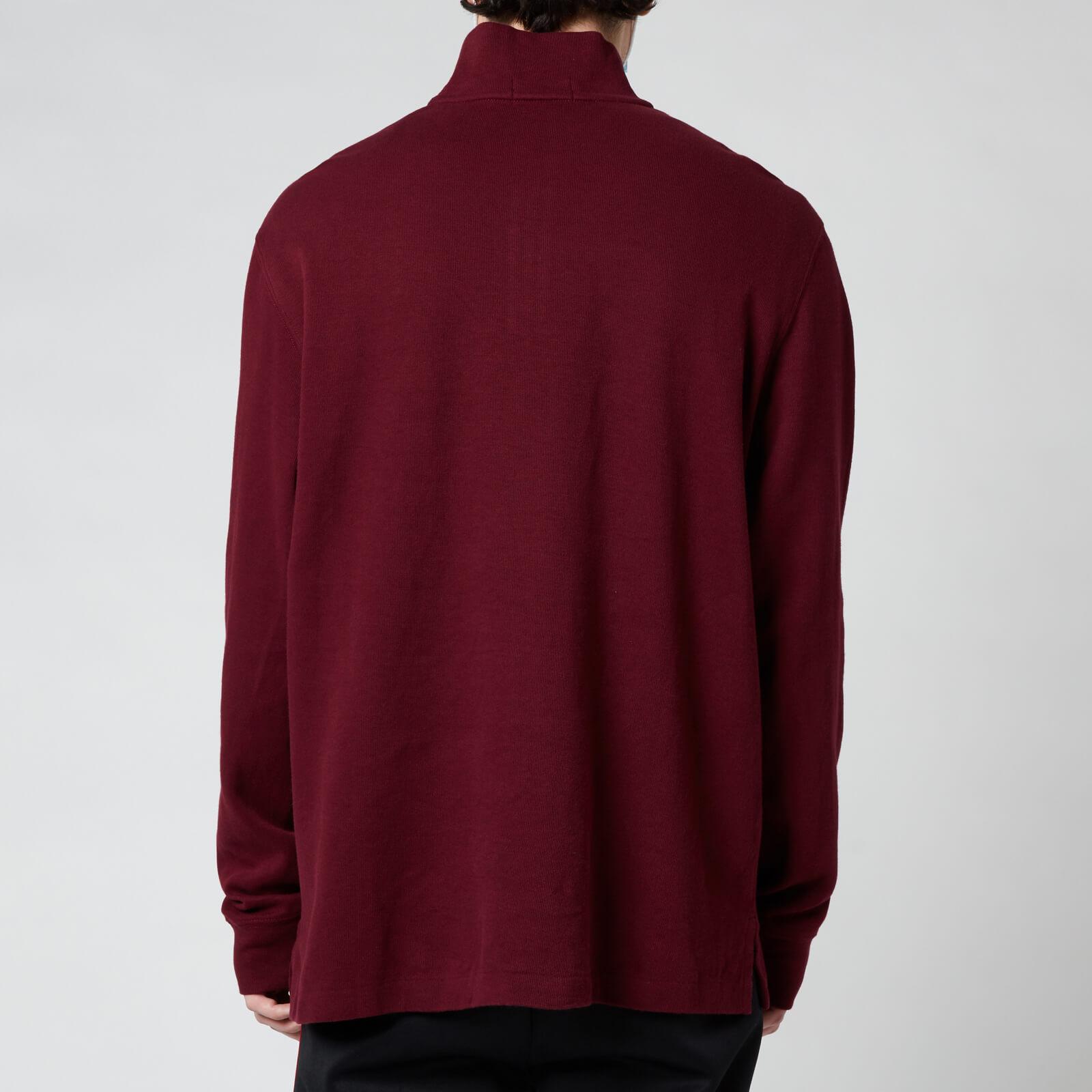 red ralph lauren half zip sweater