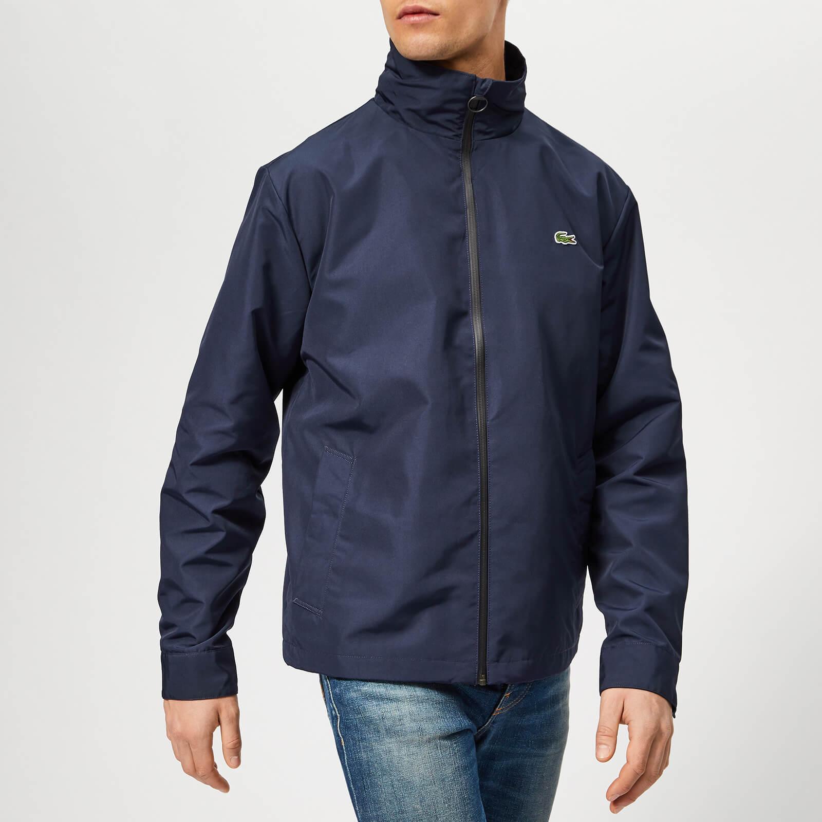 Lacoste Synthetic Classic Blouson Jacket in Blue for Men - Lyst