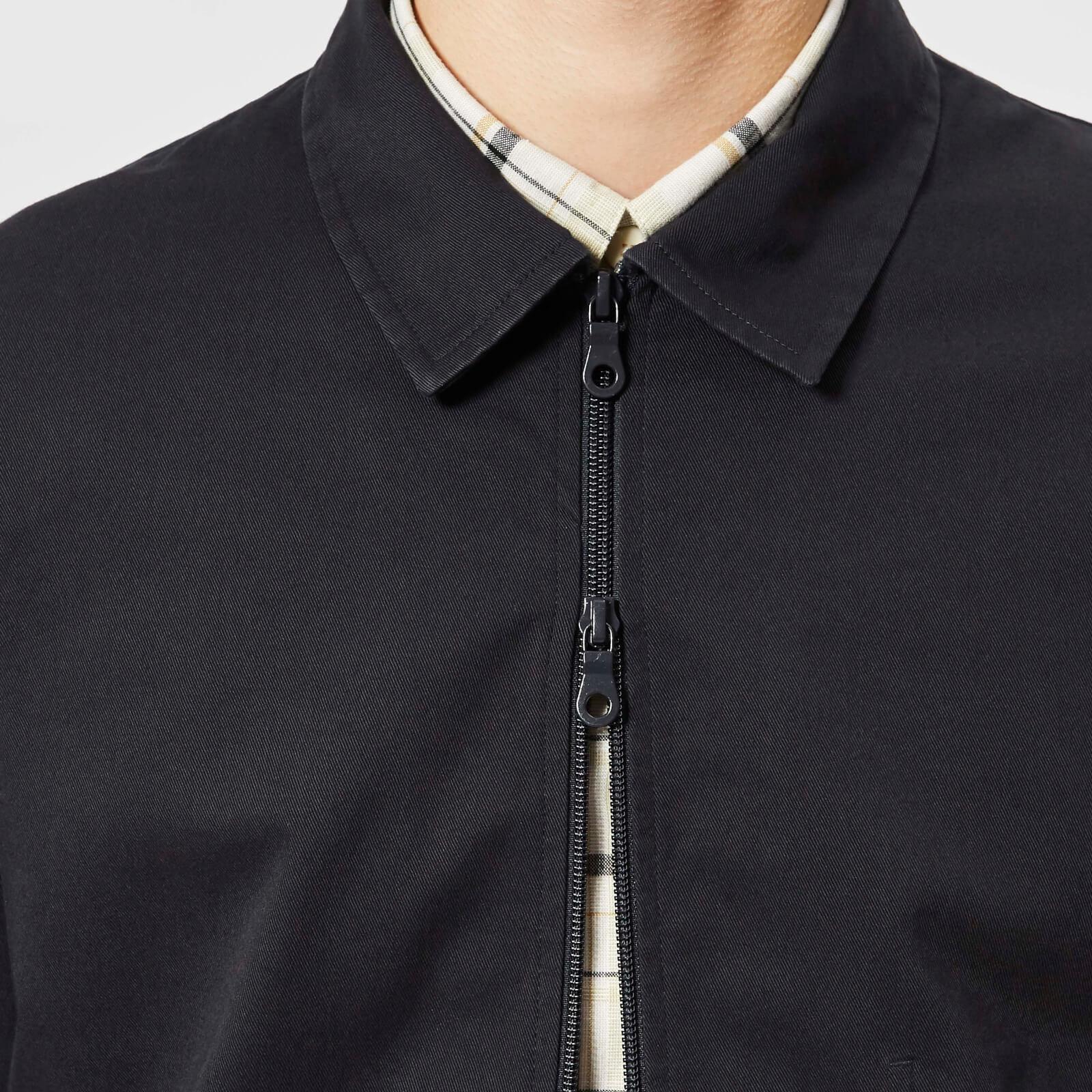 folk zip through shirt jacket