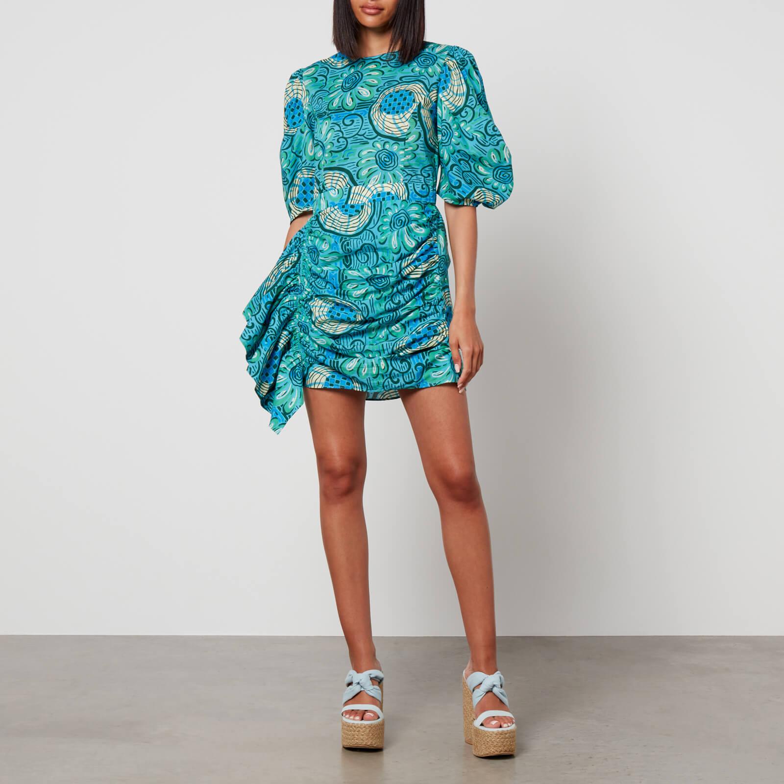 Saloni floral top pia dress