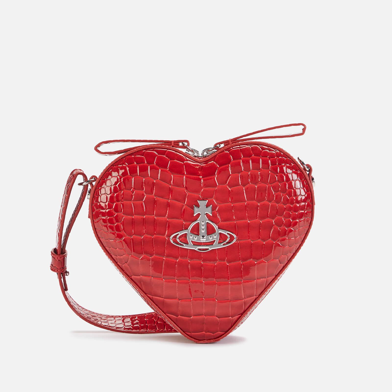 Cross body bags Vivienne Westwood - Johanna Heart crossbody bag in red -  4303001801229N403