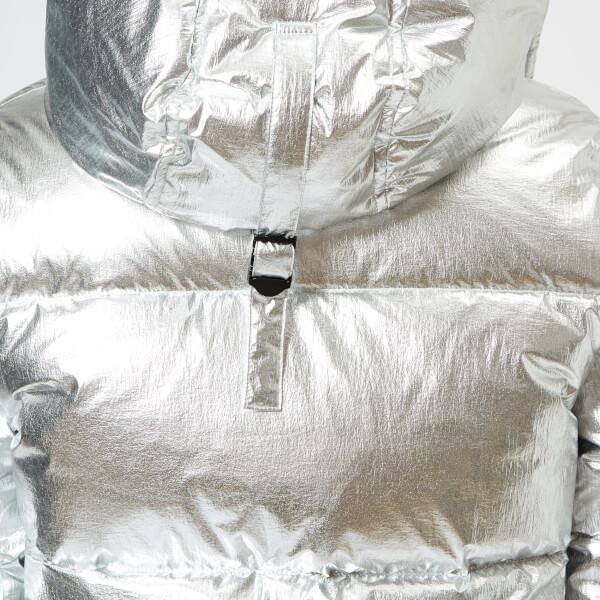 kenzo silver down jacket