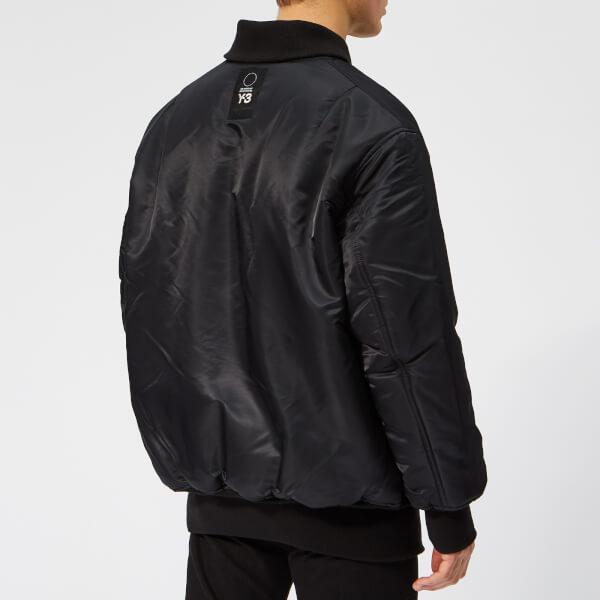 y3 leather jacket