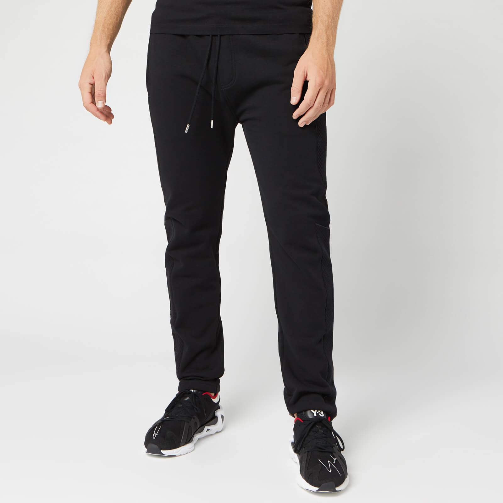 KENZO Mixed Mesh Sweatpants in Black for Men - Lyst