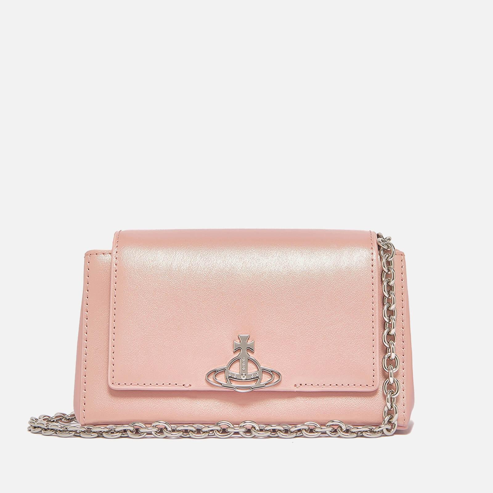 Vivienne Westwood Hazel Pebbled Leather Small Handbag in Pink | Lyst