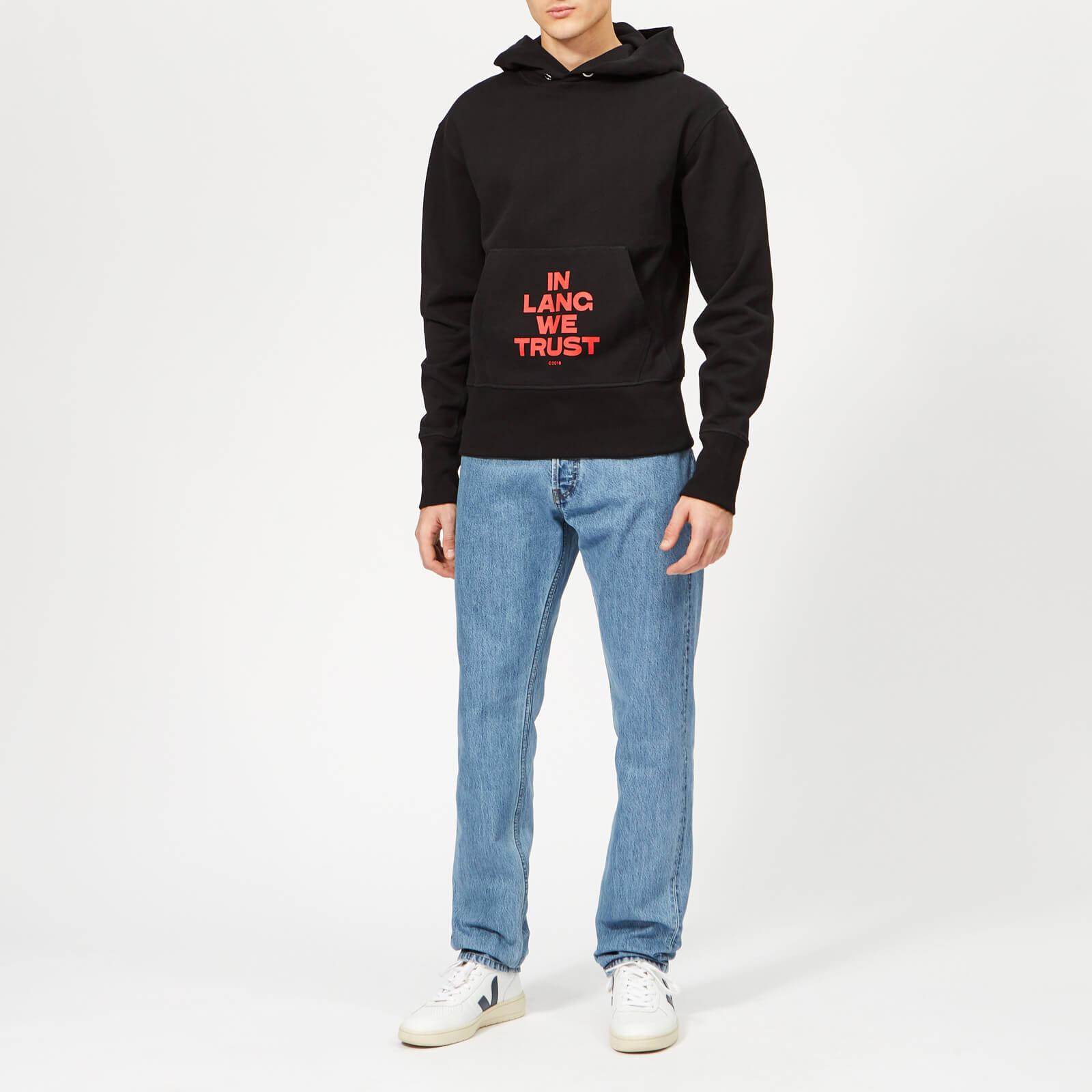 in lang we trust hoodie meaning