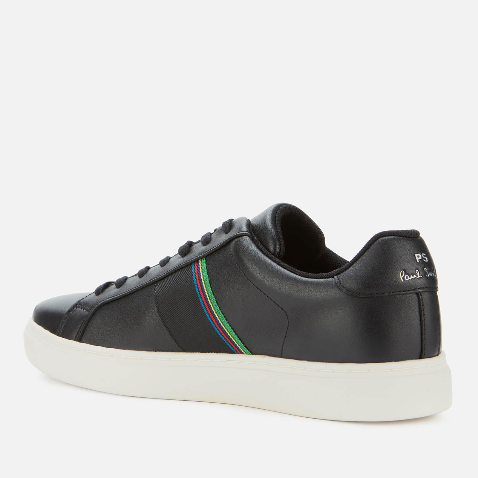PS by Paul Smith Rex Leather Low Top Trainers in Black for Men - Lyst