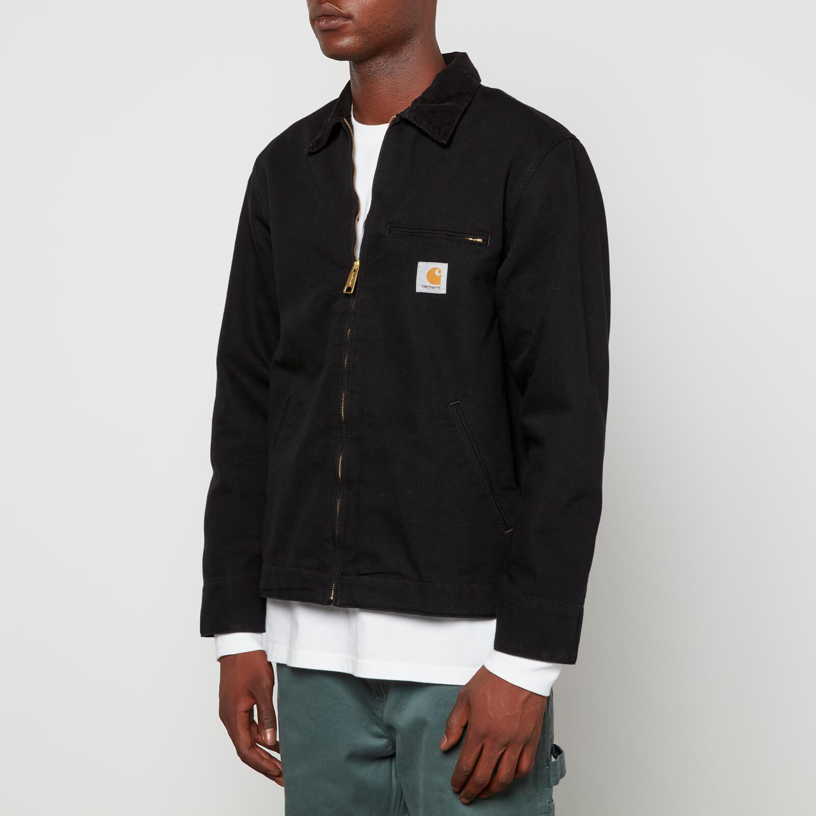 Carhartt WIP Detroit Cotton-canvas Jacket in Black for Men | Lyst