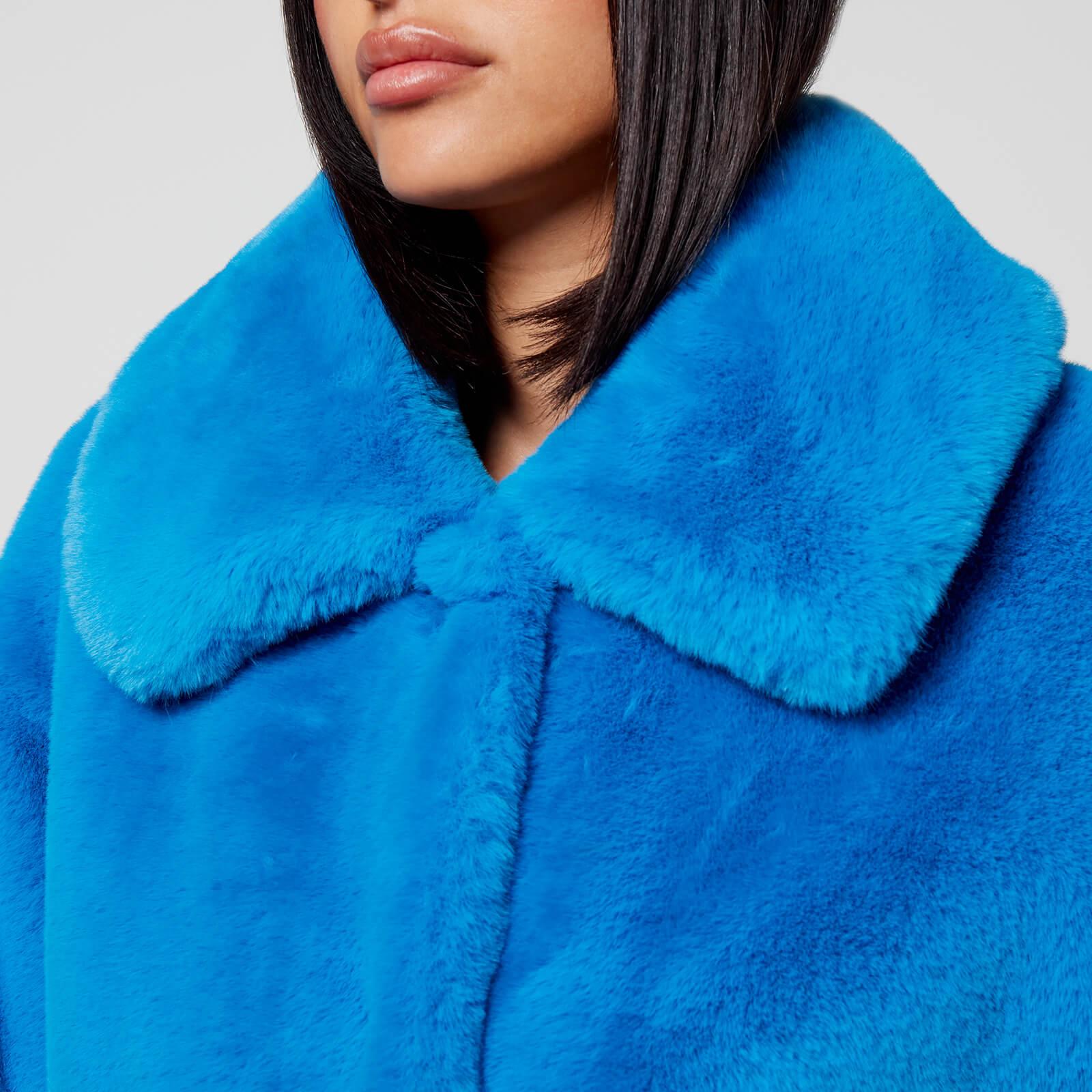 Jakke blue fur coat Clearance