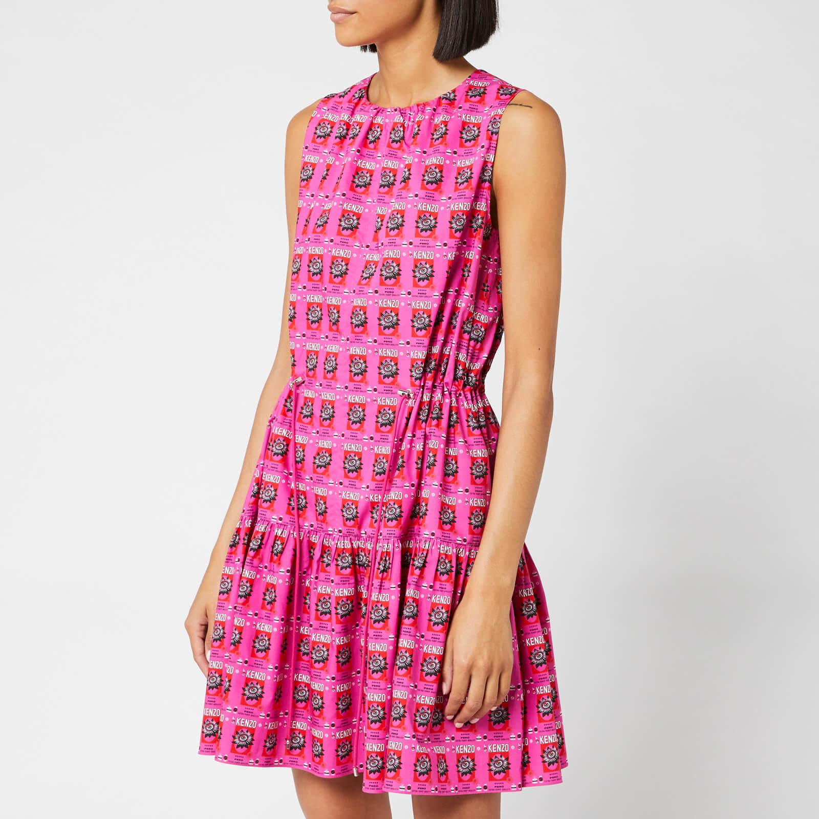 Kenzo Pink Cotton Flower Dress main image 0