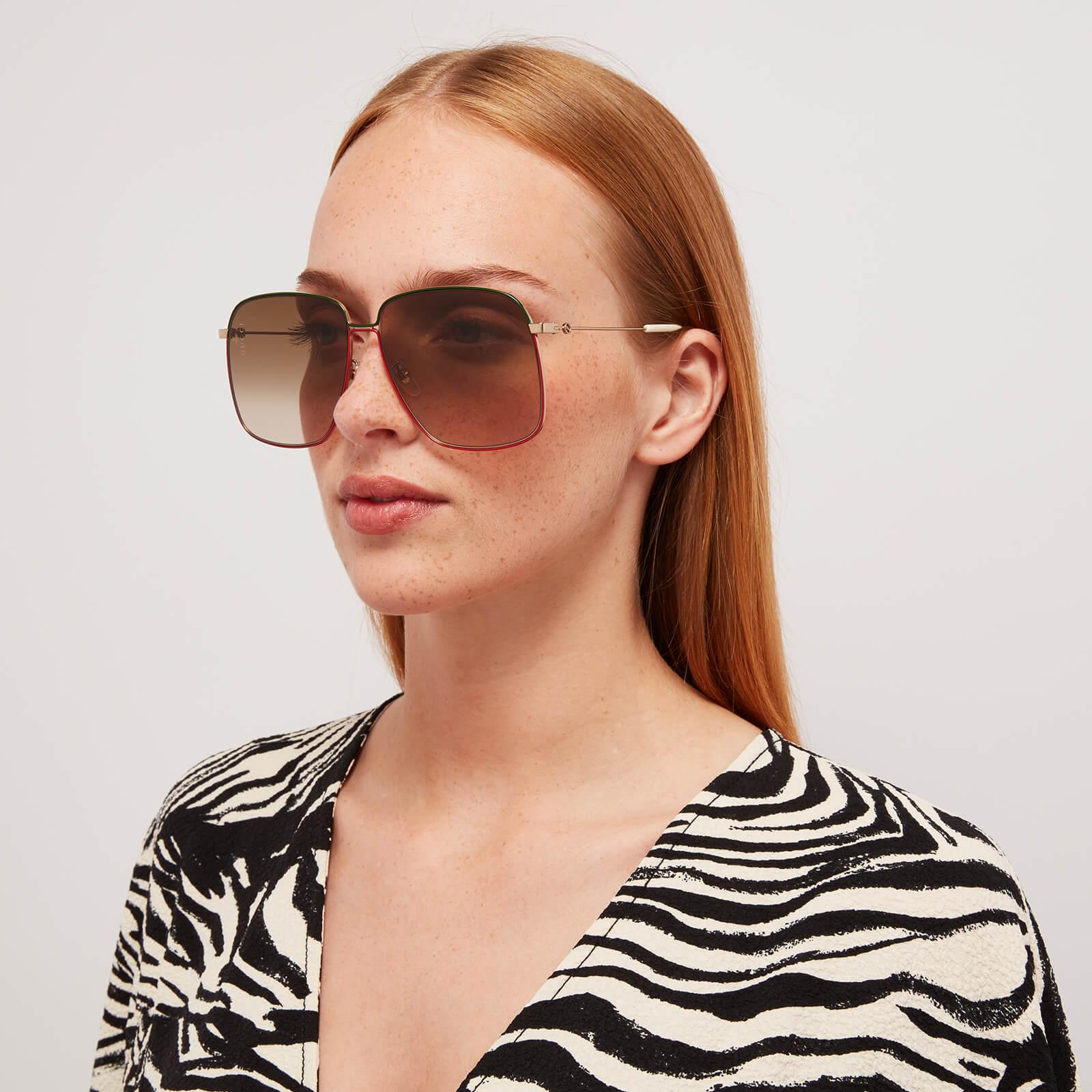 Gucci GG0394S Rectangle Sunglasses | Lyst Canada