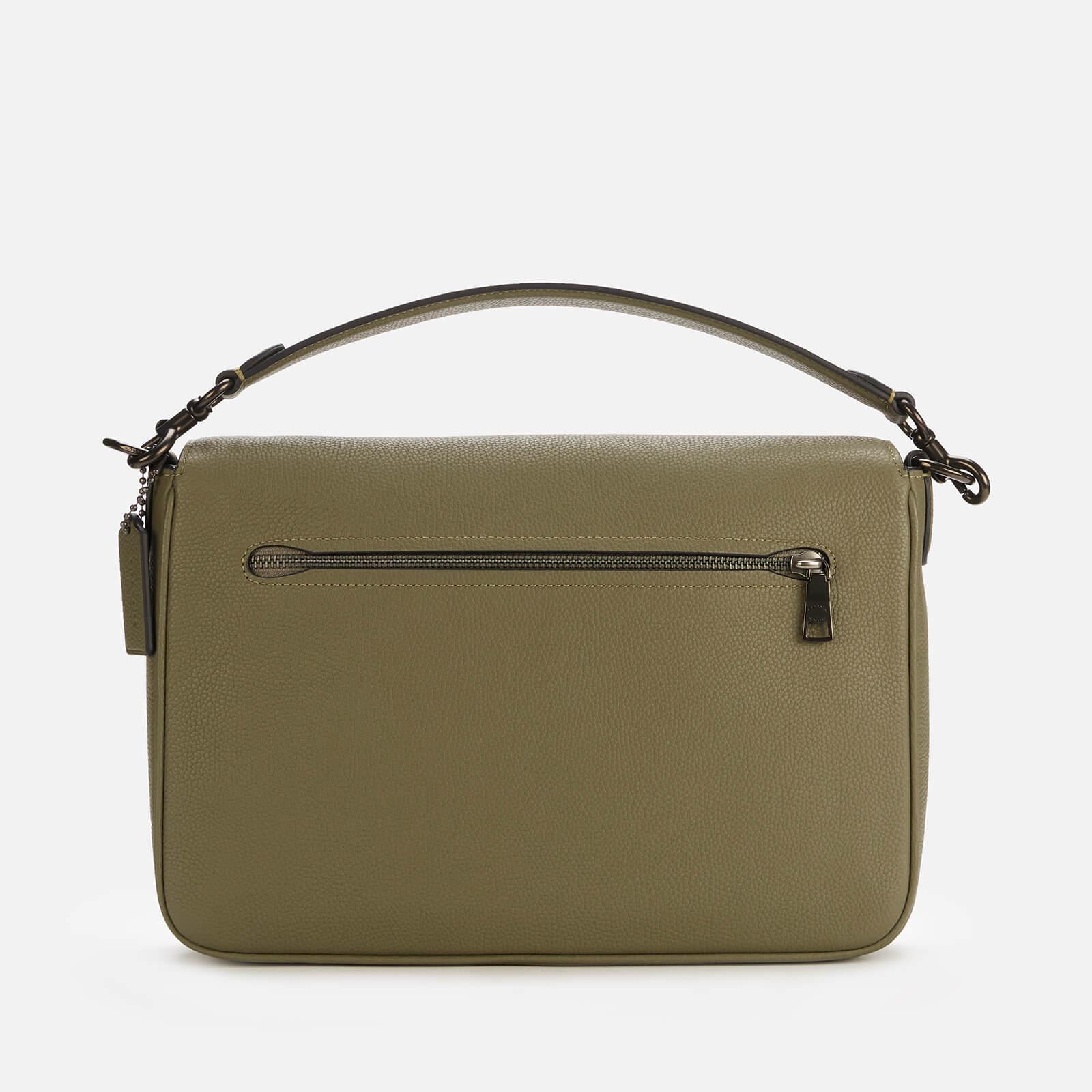 COACH Leather Soft Tabby Messenger Bag in Green for Men | Lyst