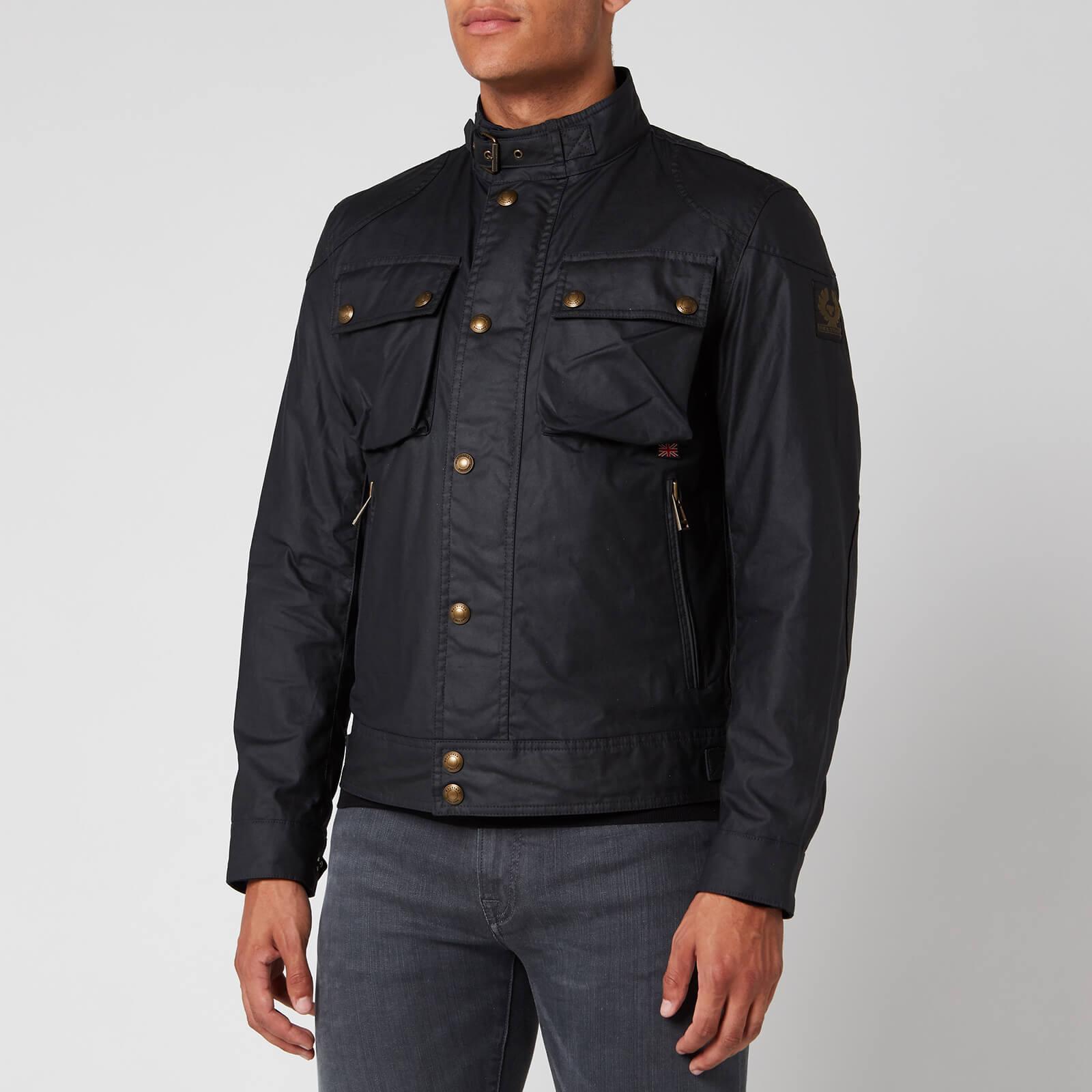 Belstaff Racemaster Waxed Cotton Jacket in Navy (Blue) for Men - Save 36% |  Lyst
