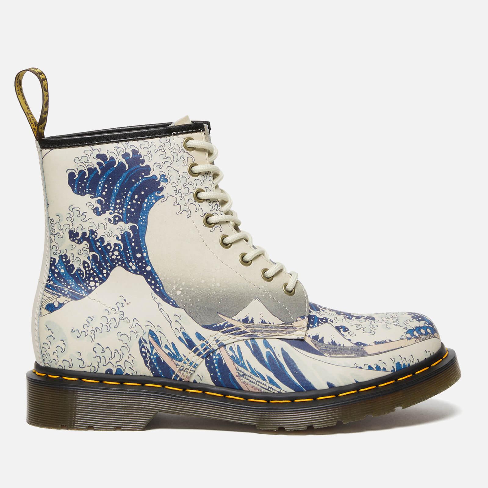 Dr. Martens 1460 X The Met Masterpiece Leather Boots in Blue | Lyst