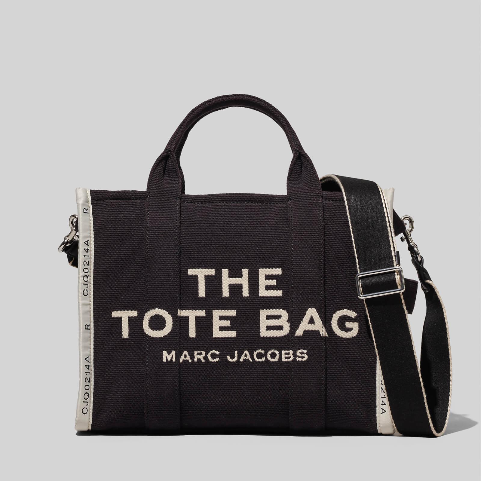 Marc Jacobs The Medium Canvas Tote Bag in Black | Lyst