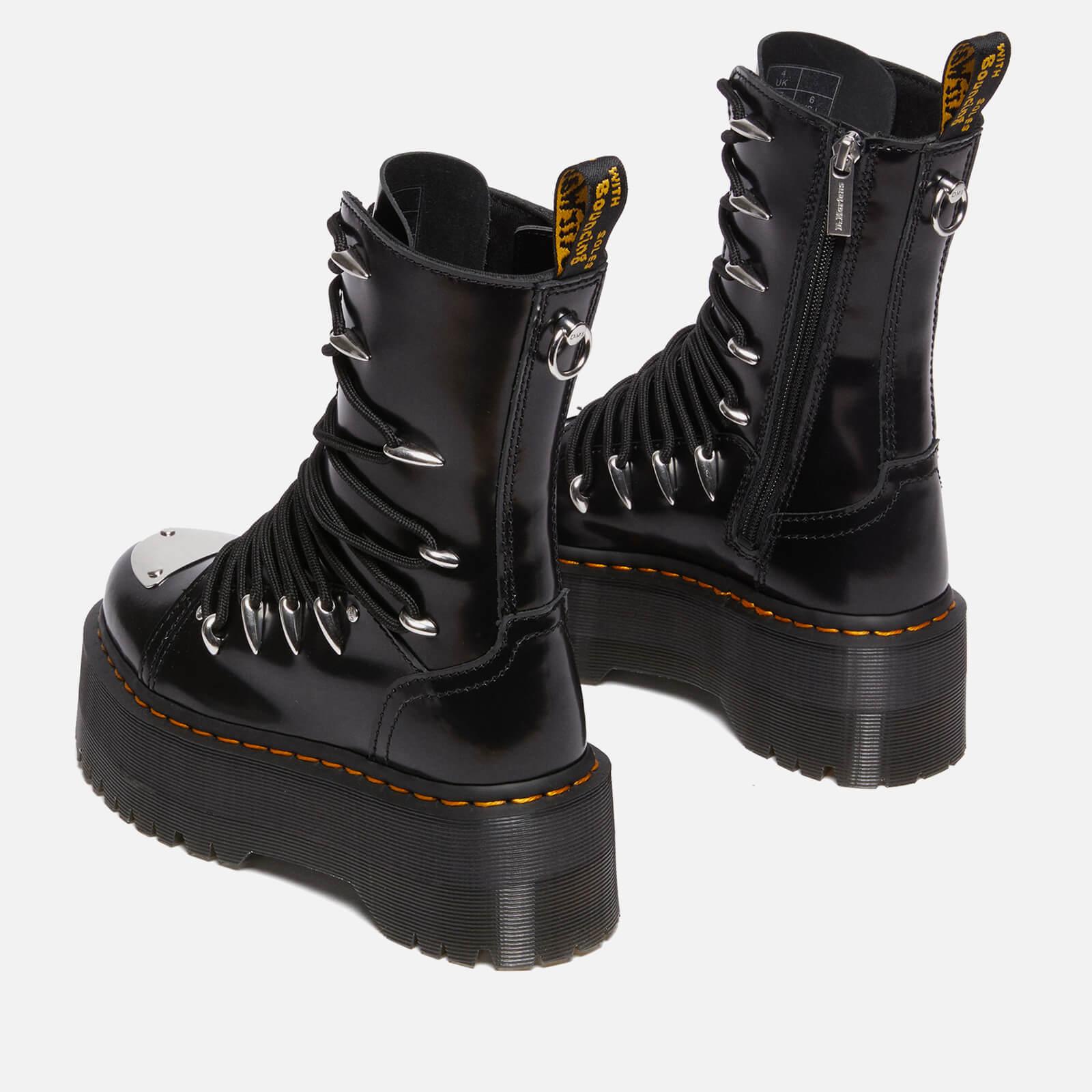 Martens Jadon Hi Ltt Max 8-eye in Black | Lyst