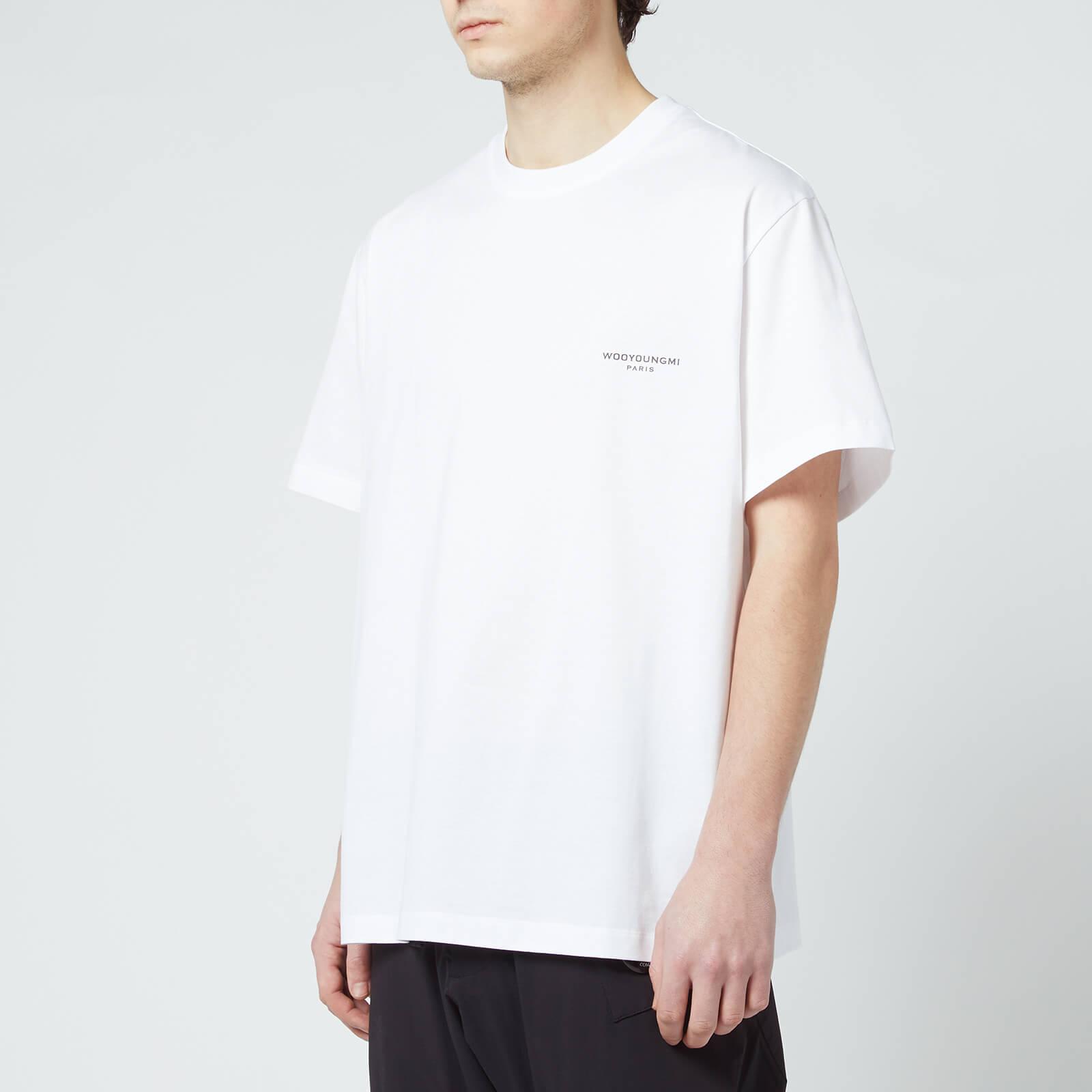 WOOYOUNGMI Colour Changing Flowers T-shirt in White for Men | Lyst