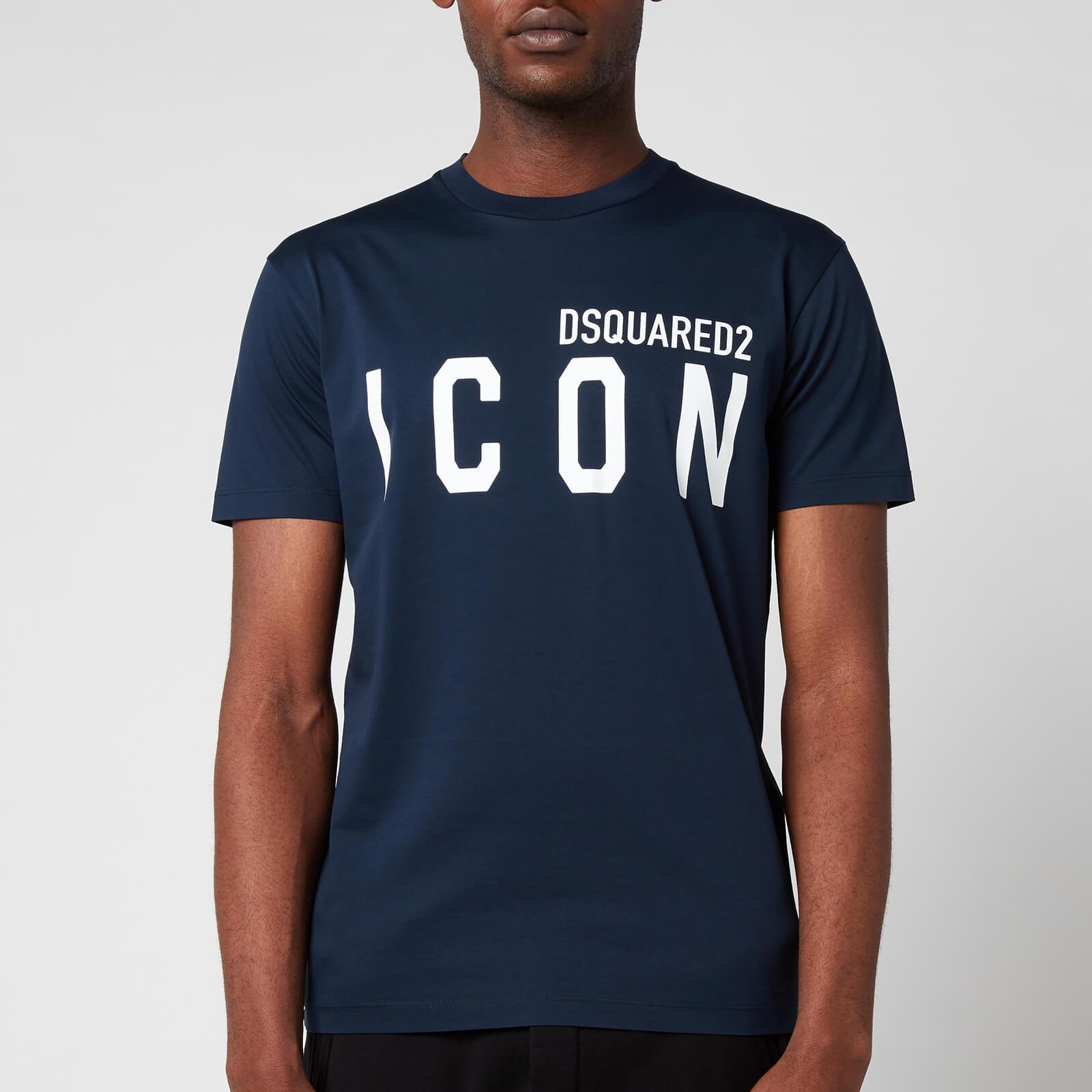 Dsquared Cotton Icon T Shirt In Blue For Men Lyst