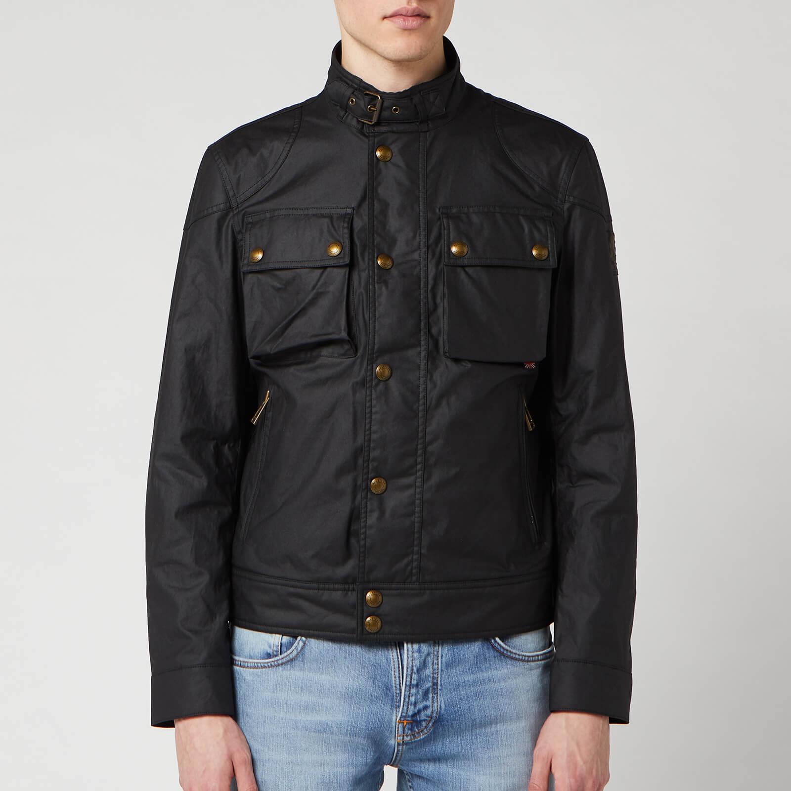 Belstaff Cotton Racemaster Jacket in Black for Men - Lyst