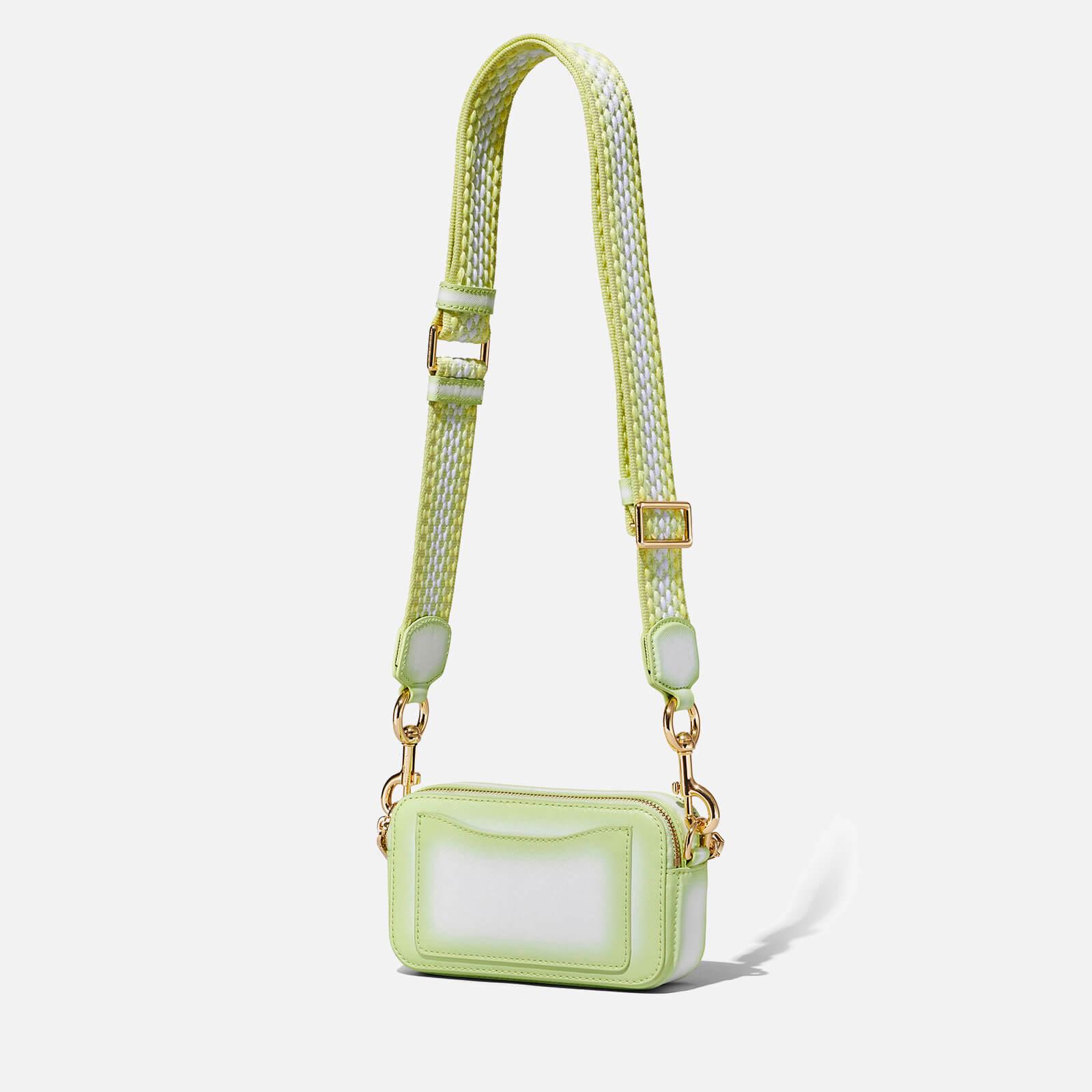 Marc Jacobs Leather The Fluoro Edge Snapshot Bag in Green - Save 