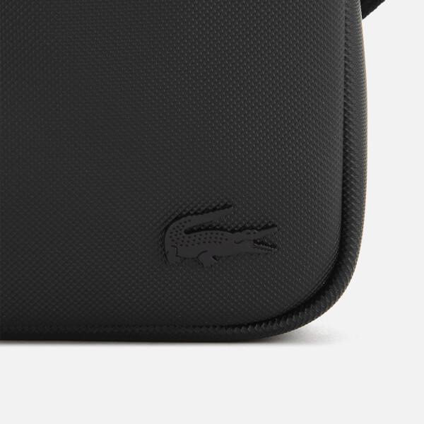 lacoste slim vertical camera bag