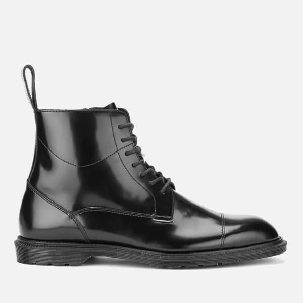 Dr. Martens Leather Men's Winchester Polished Smooth 7eye Zip Boots in  Black for Men - Lyst