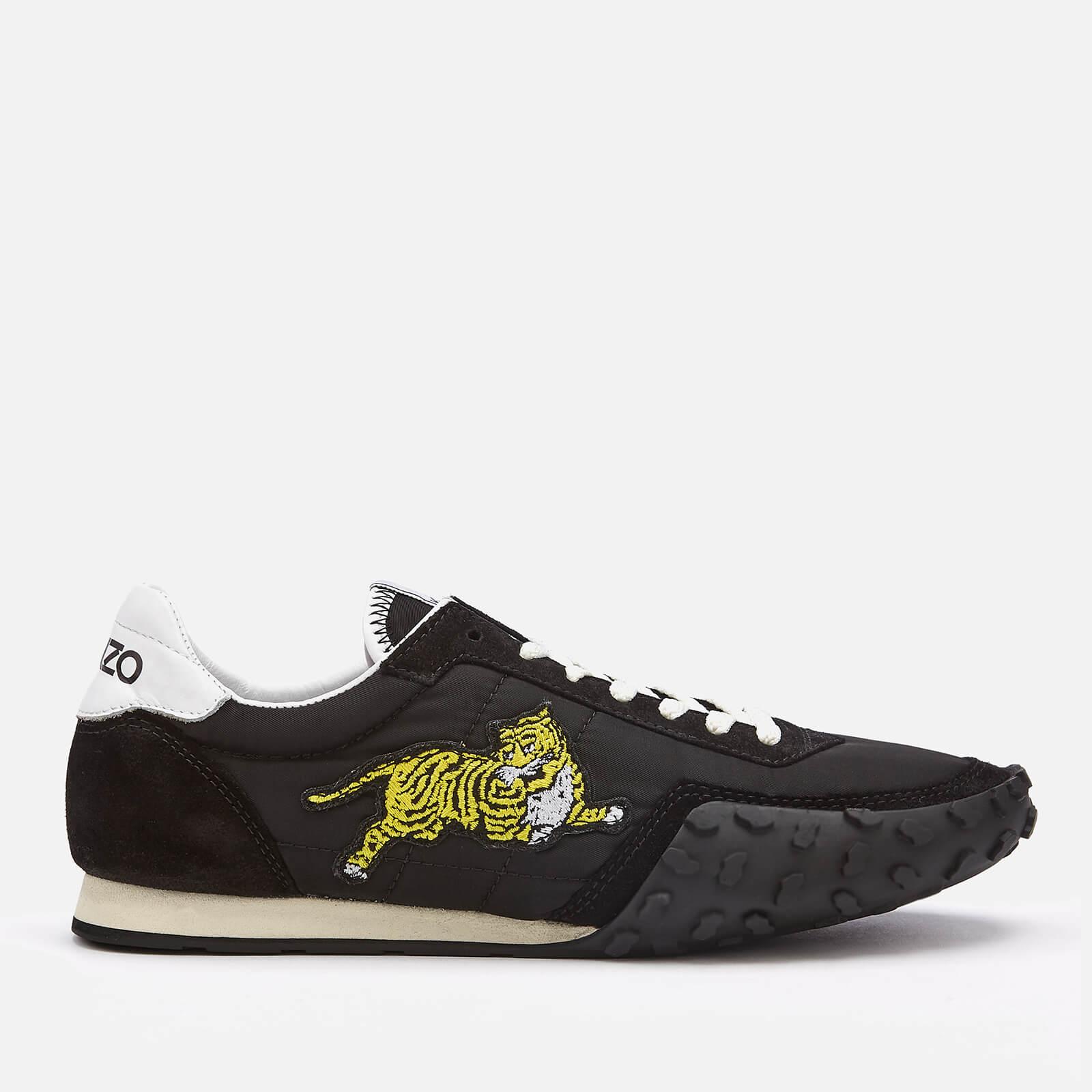 KENZO Suede Move Trainers in Black - Save 53% - Lyst