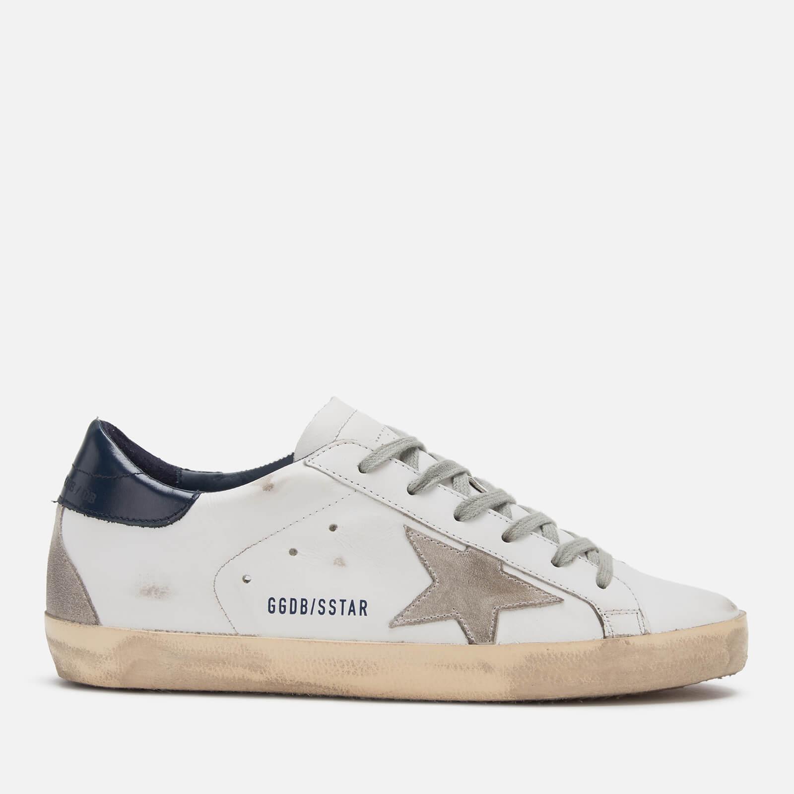 Golden Goose Deluxe Brand Goose Superstar Leather Trainers in White - Lyst